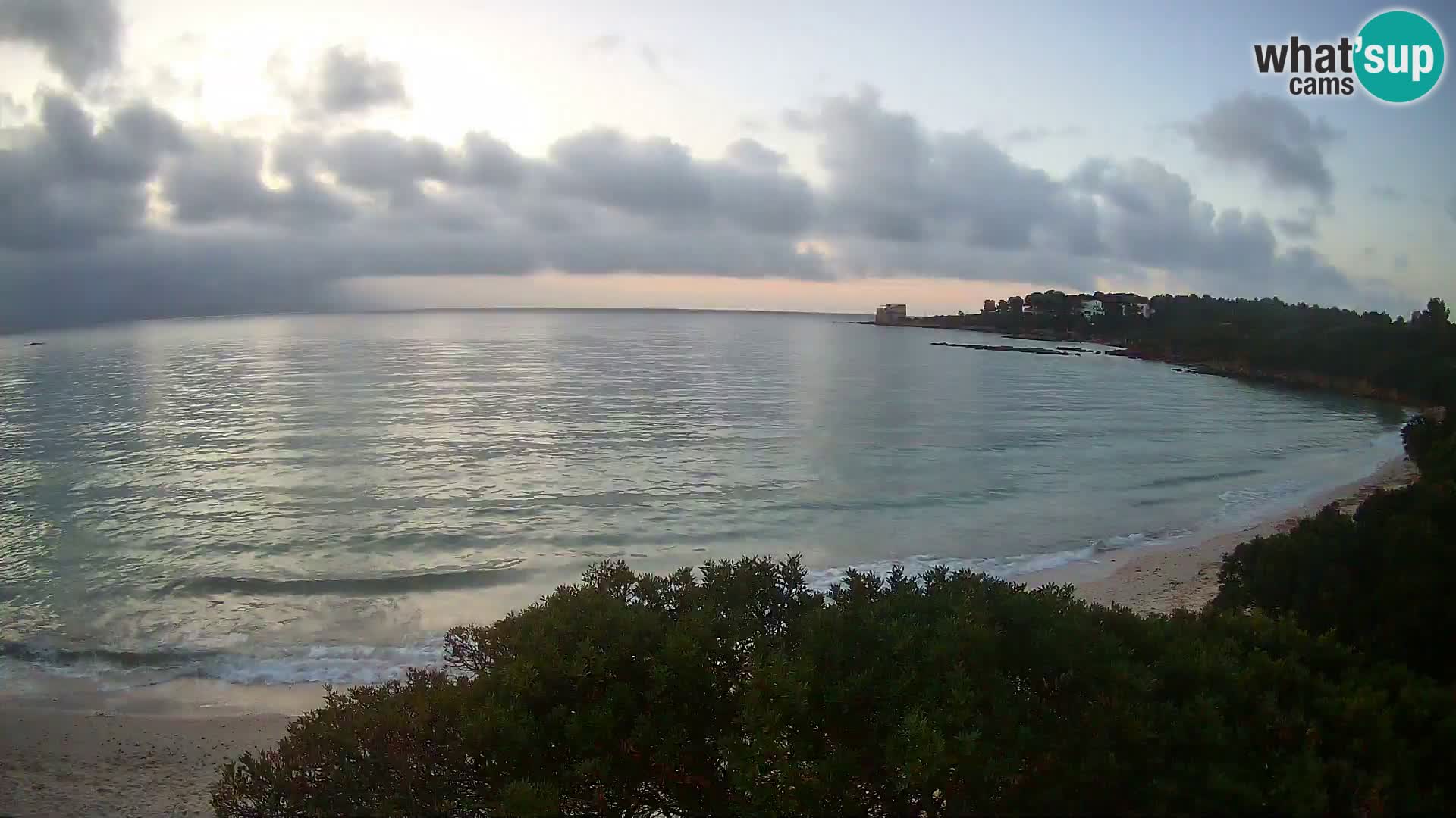 Kamera plaža Lazzaretto | Alghero | Sardinija