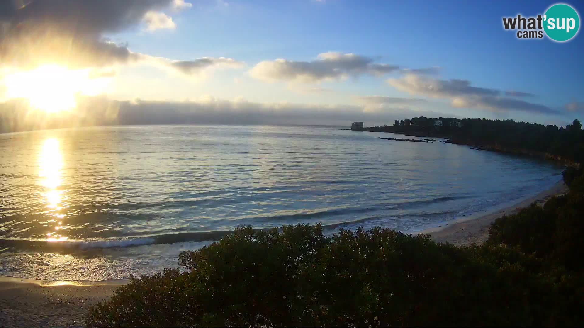 Plage Lazzaretto livecam | Alghero | Sardaigne