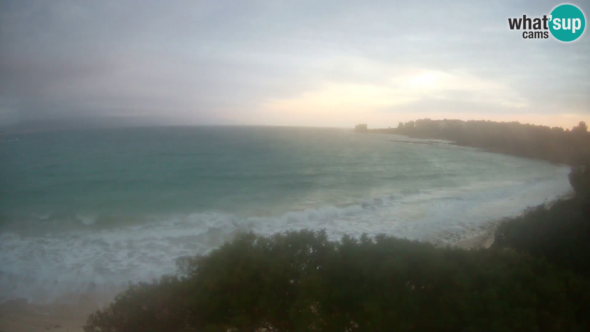 Plage Lazzaretto livecam | Alghero | Sardaigne