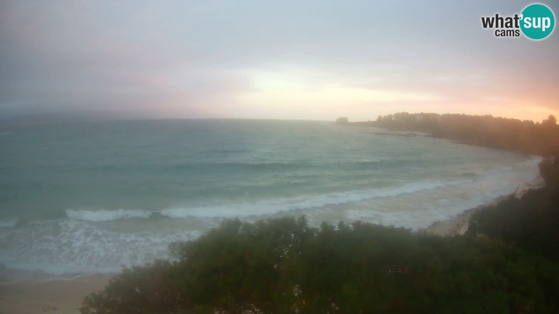 Webcam Lazzaretto Strand | Alghero | Sardinien