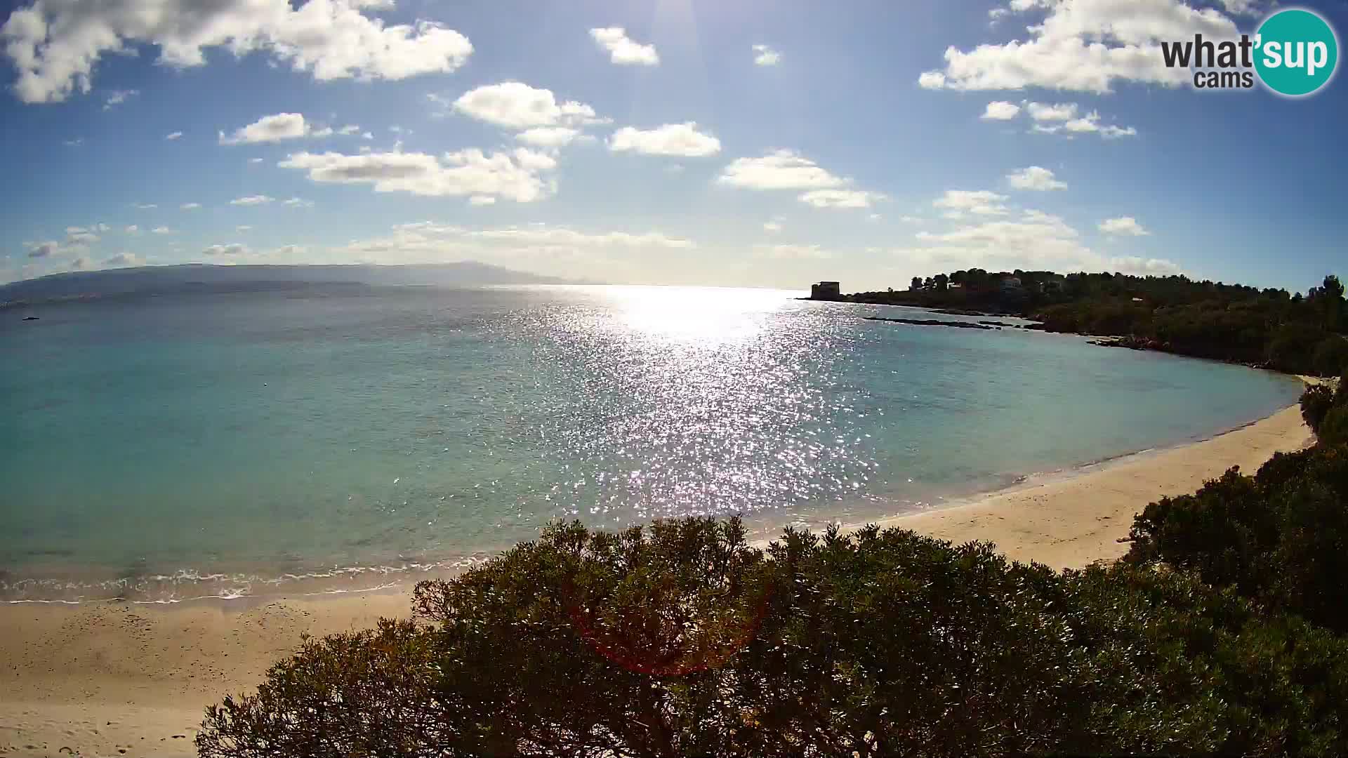 Webcam spiaggia Lazzaretto | Alghero | Sardegna