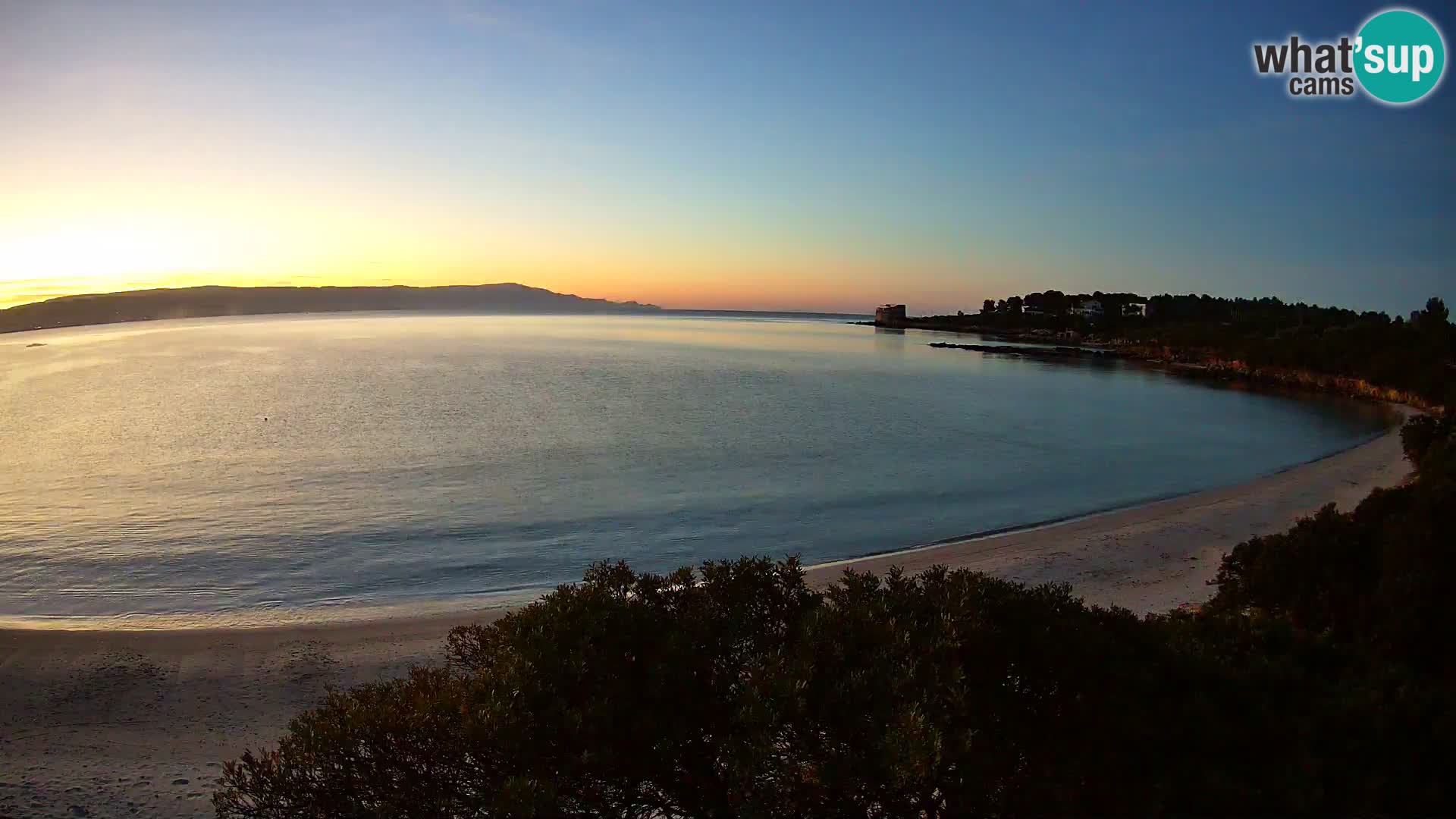 Plage Lazzaretto livecam | Alghero | Sardaigne