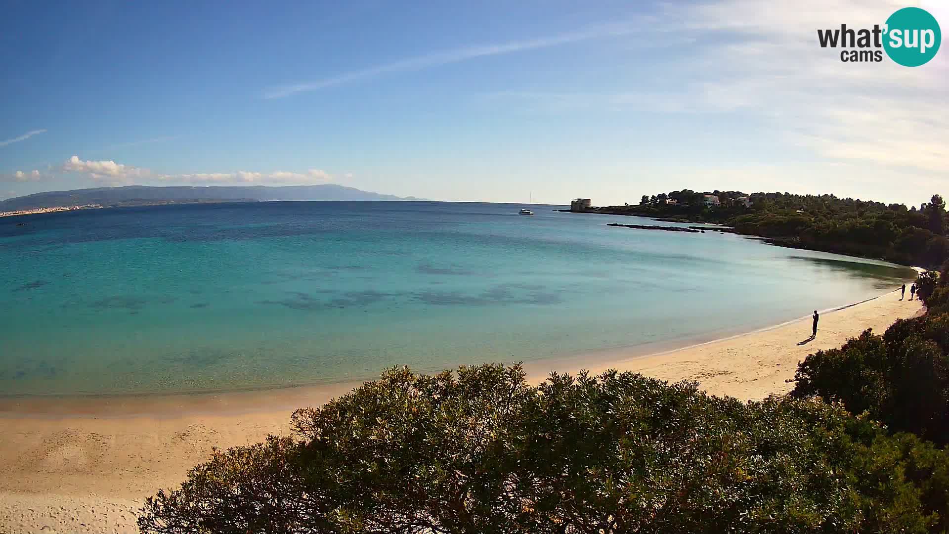 Webcam spiaggia Lazzaretto | Alghero | Sardegna