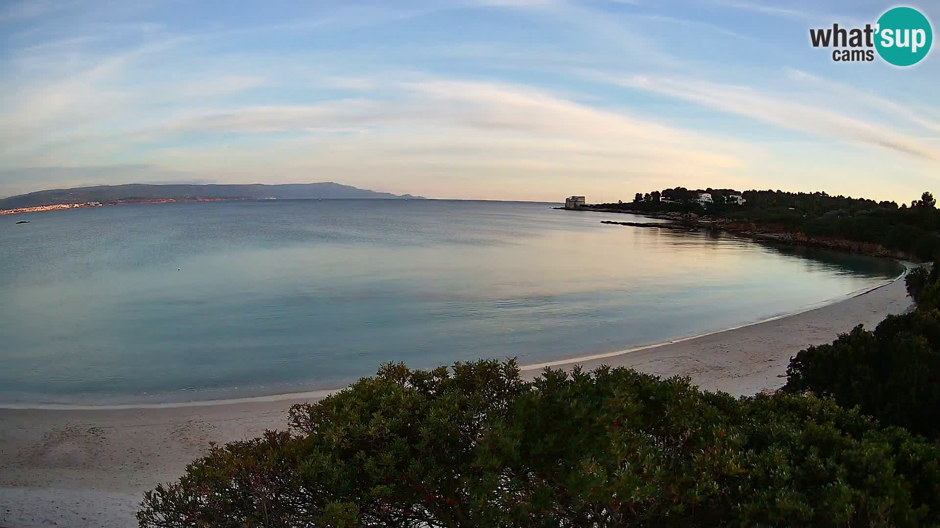 Plage Lazzaretto livecam | Alghero | Sardaigne