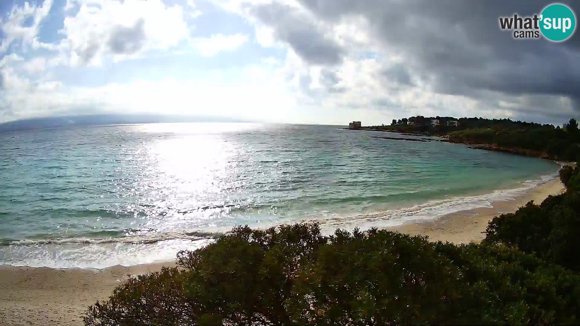 Webcam Lazzaretto Strand | Alghero | Sardinien