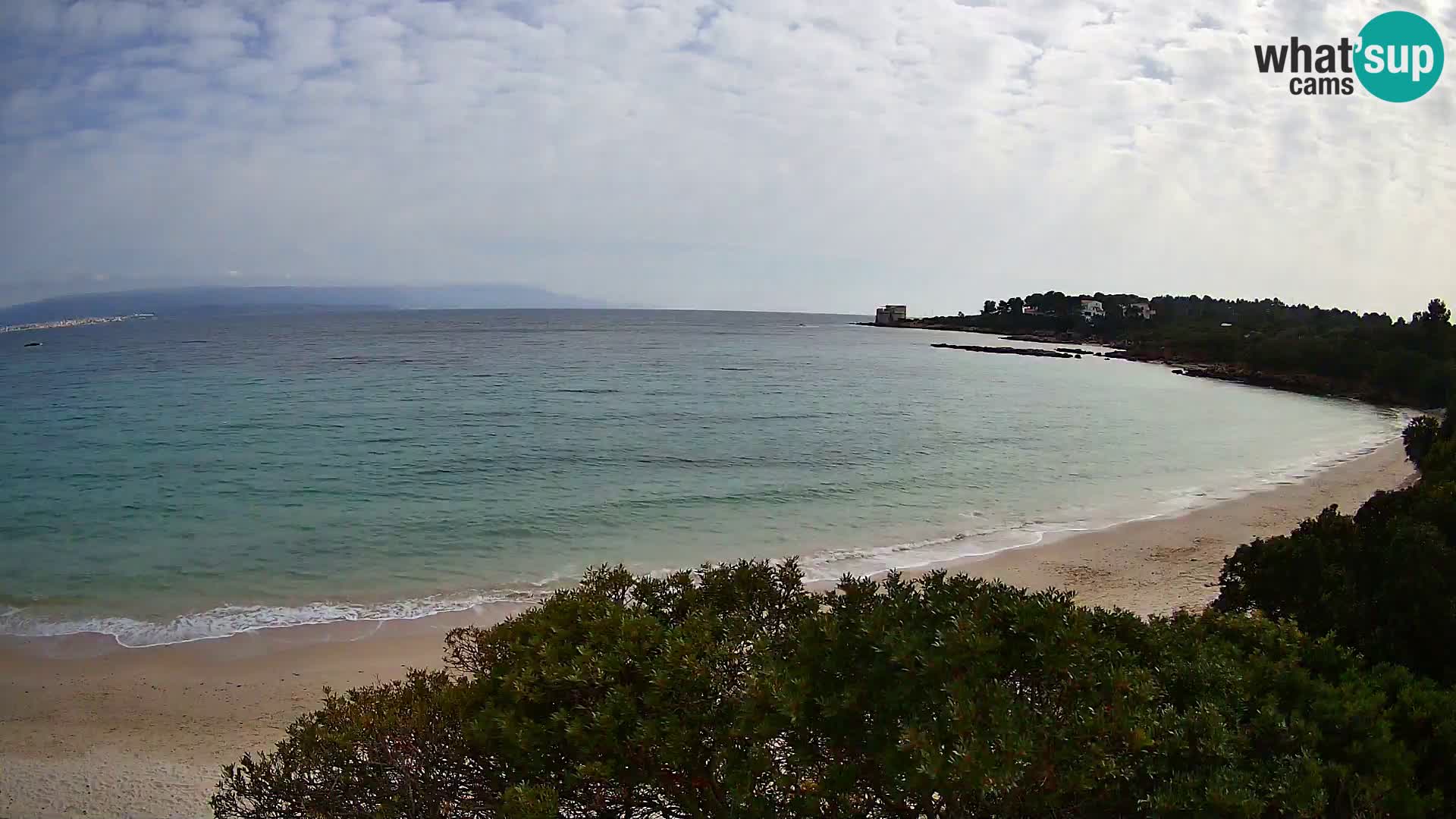 Webcam Lazzaretto beach | Alghero | Sardinia