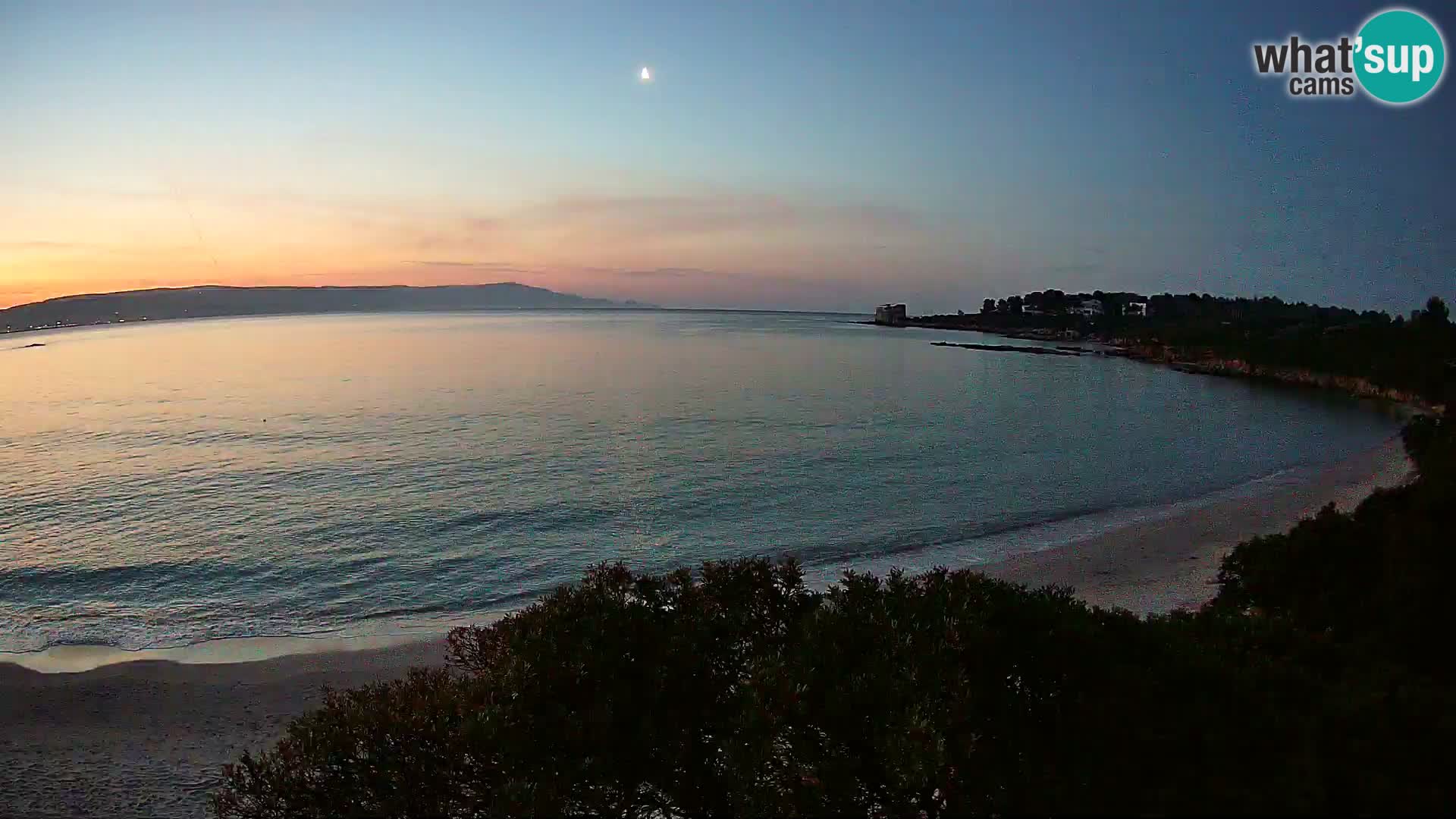 Webcam Lazzaretto beach | Alghero | Sardinia