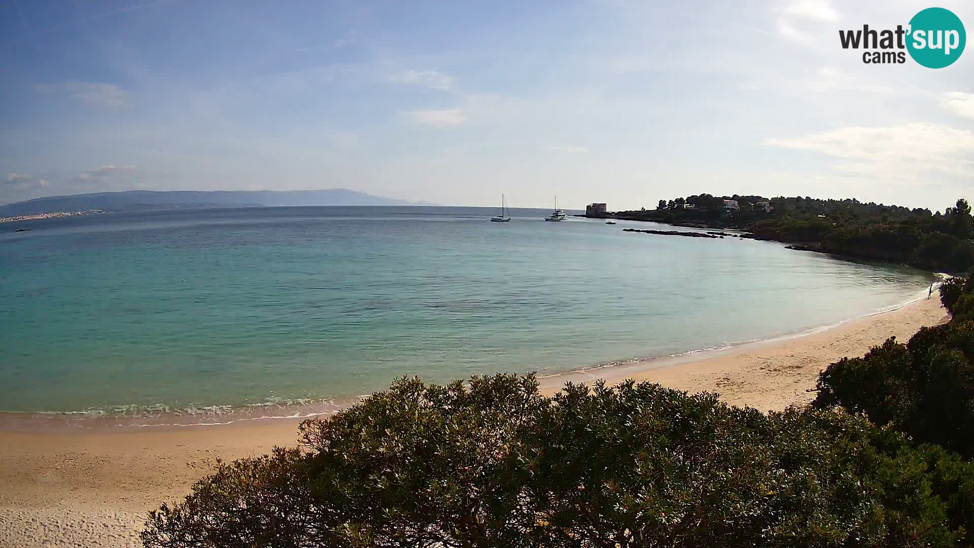 Webcam spiaggia Lazzaretto | Alghero | Sardegna