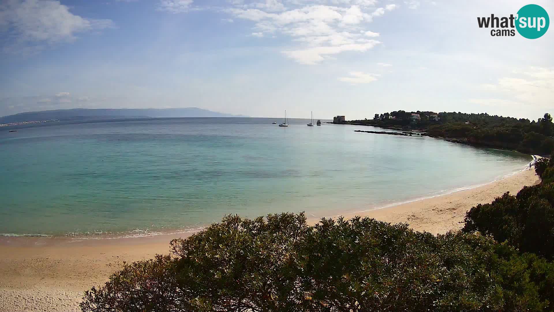 Webcam spiaggia Lazzaretto | Alghero | Sardegna