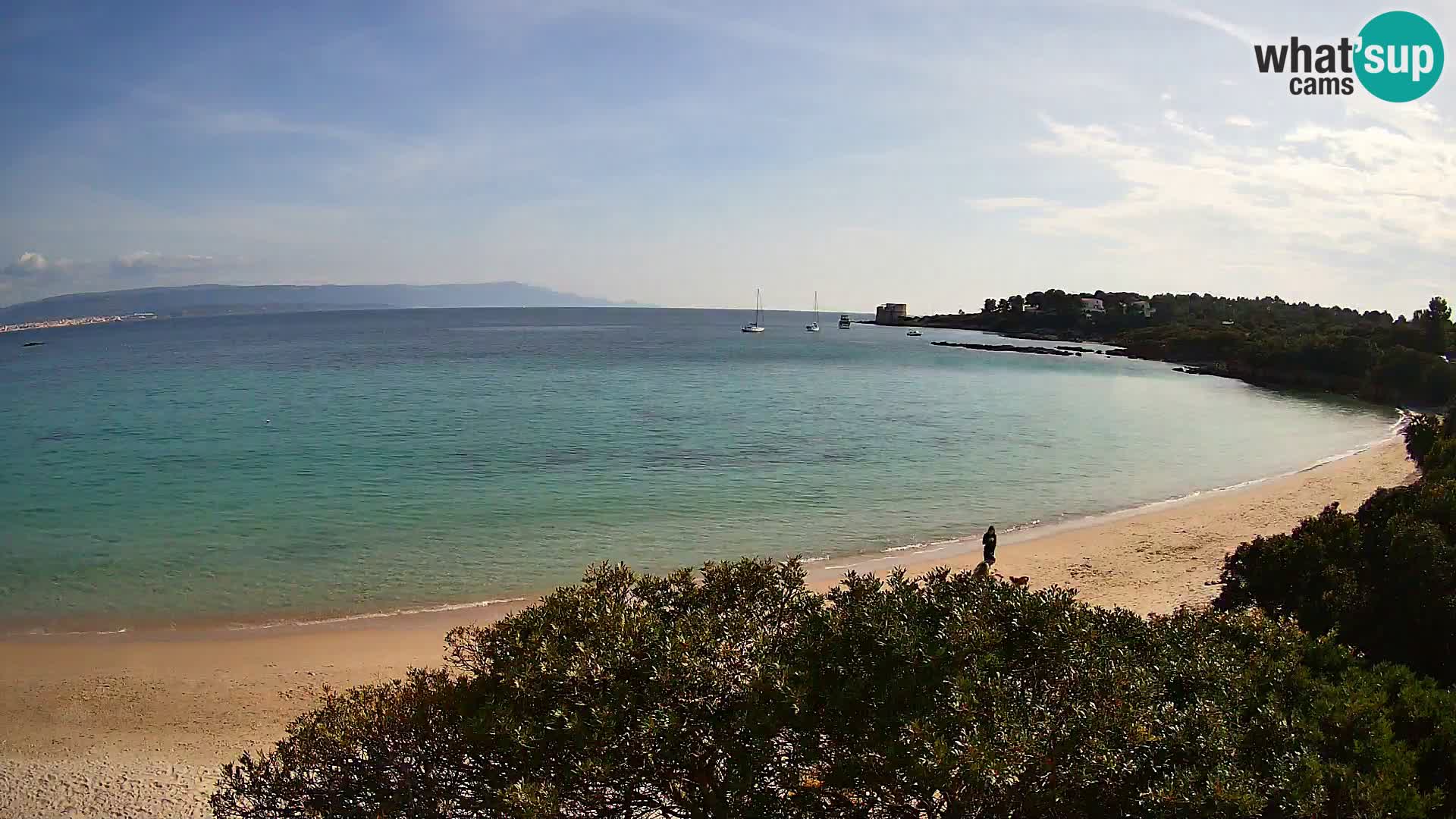 Webcam spiaggia Lazzaretto | Alghero | Sardegna