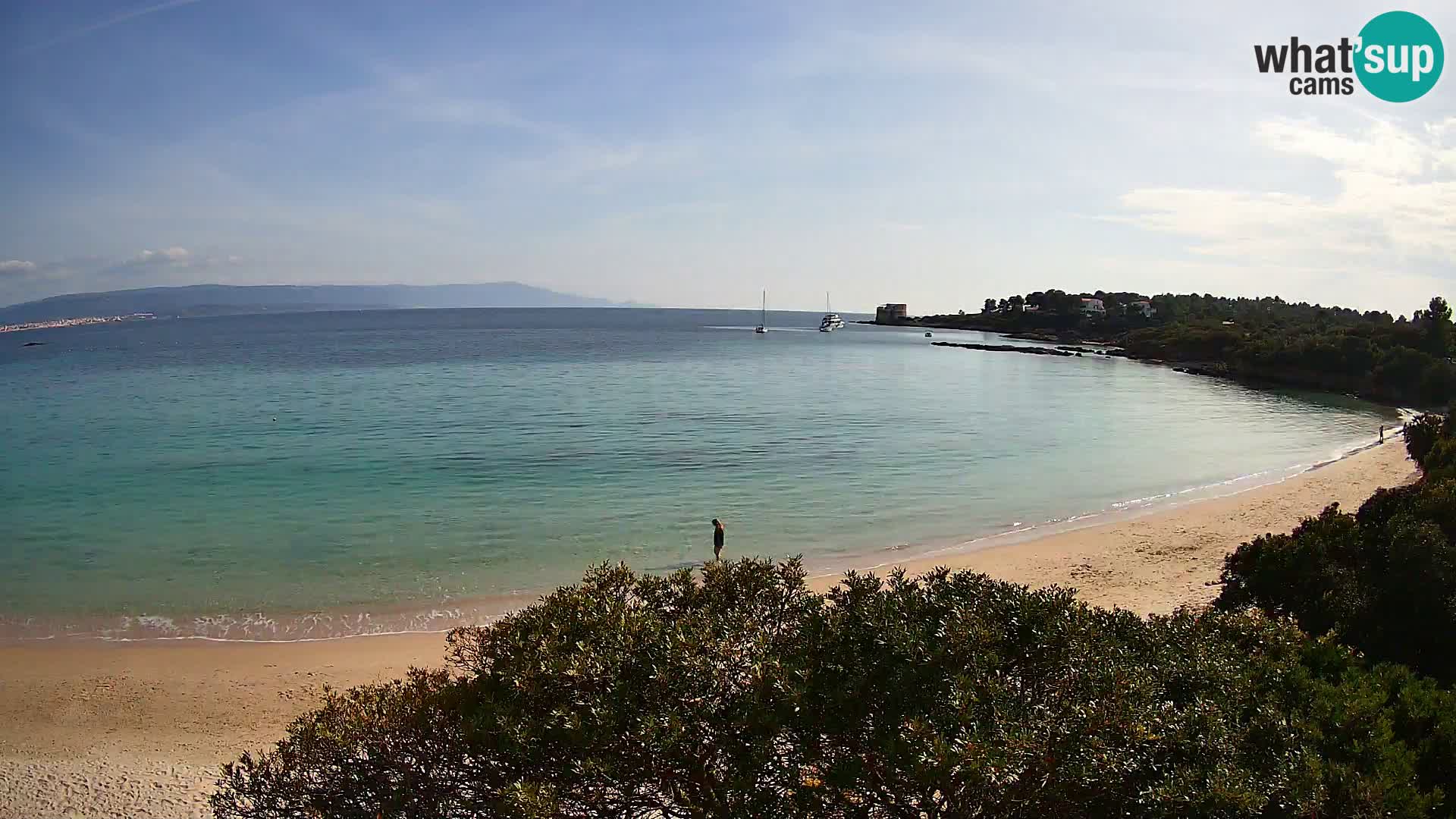 Webcam spiaggia Lazzaretto | Alghero | Sardegna