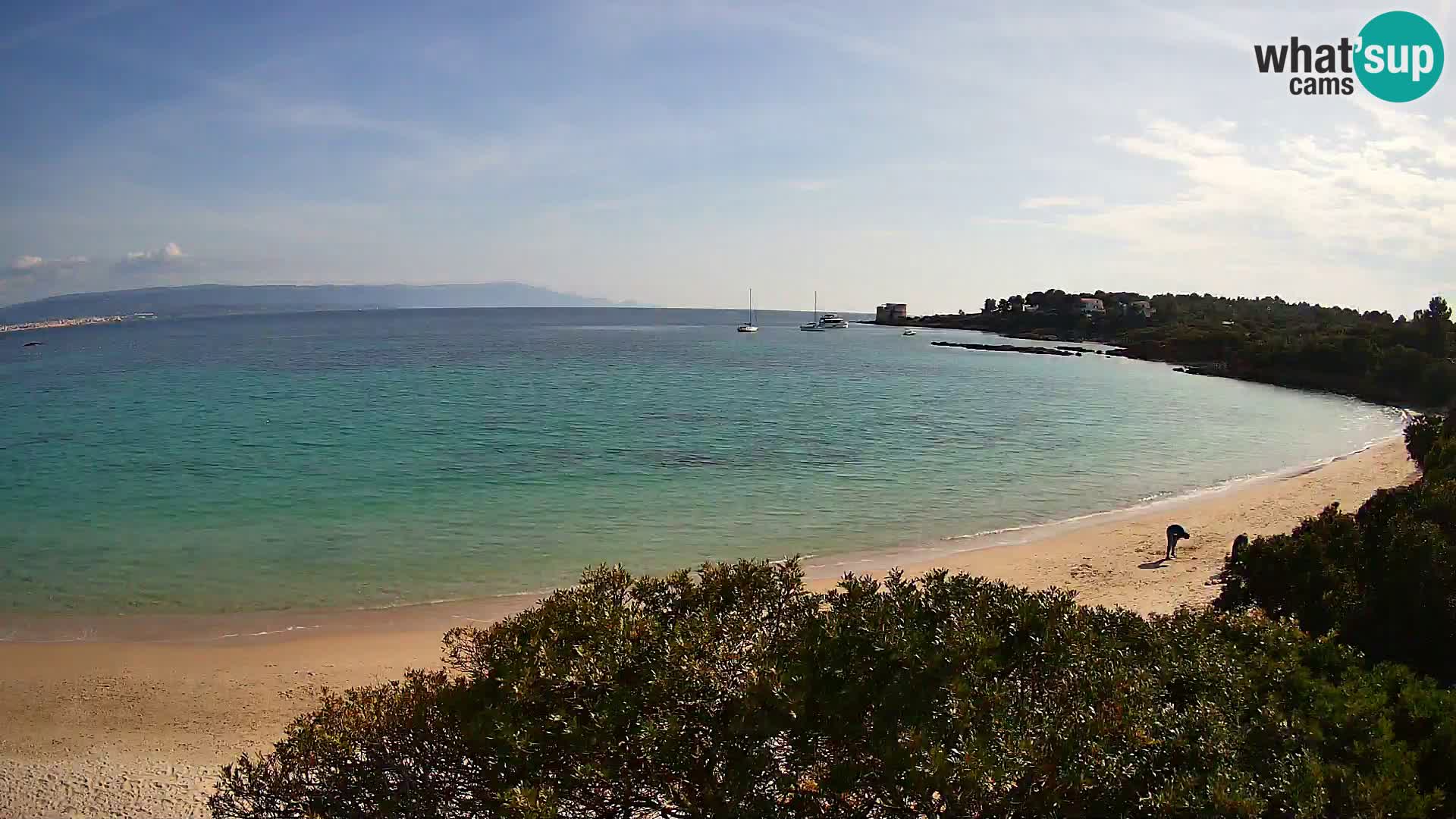 Webcam spiaggia Lazzaretto | Alghero | Sardegna