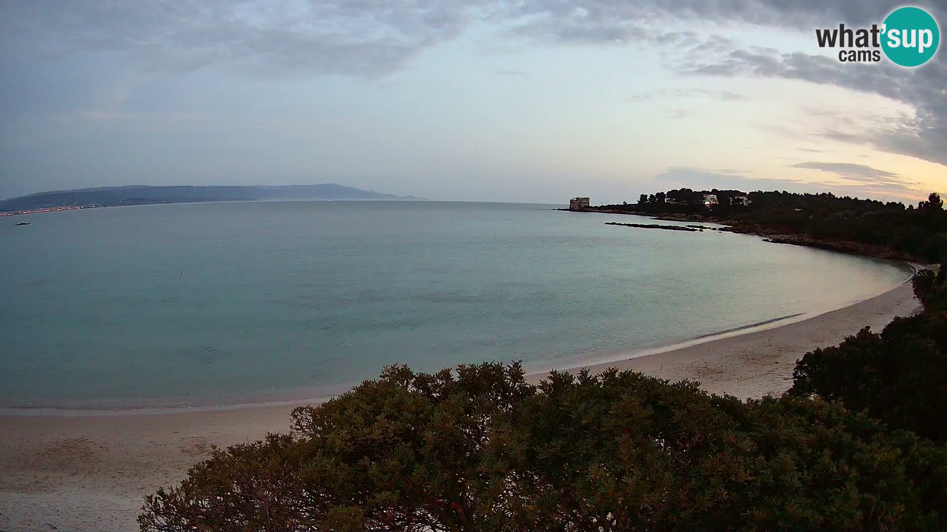 Webcam Lazzaretto Strand | Alghero | Sardinien