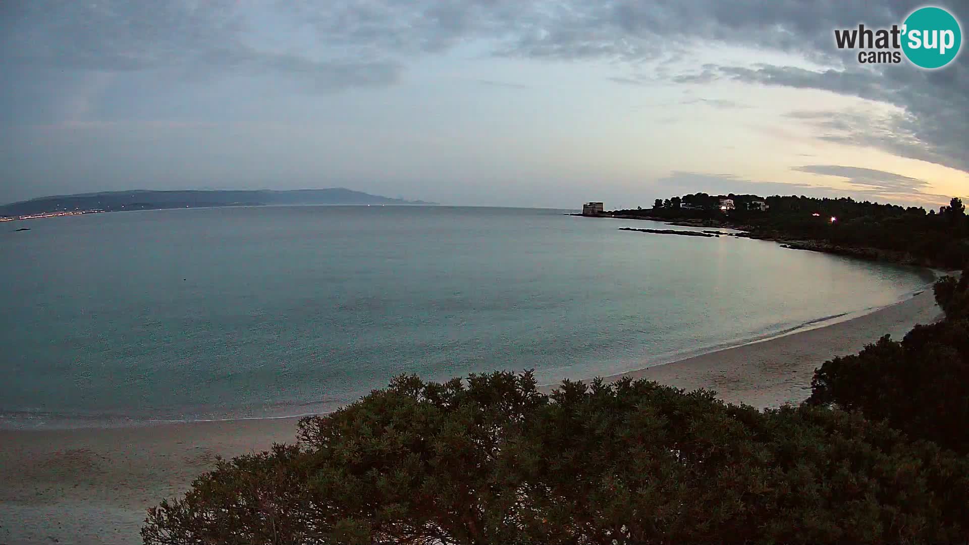 Web kamera plaža Lazzaretto | Alghero | Sardinija