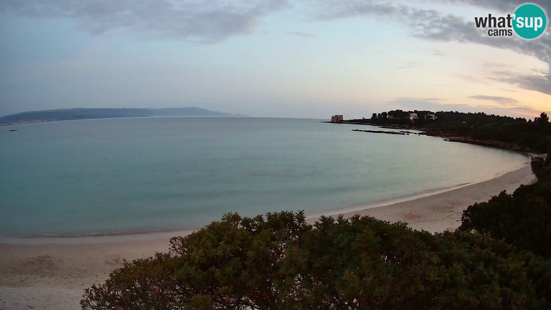 Plage Lazzaretto livecam | Alghero | Sardaigne