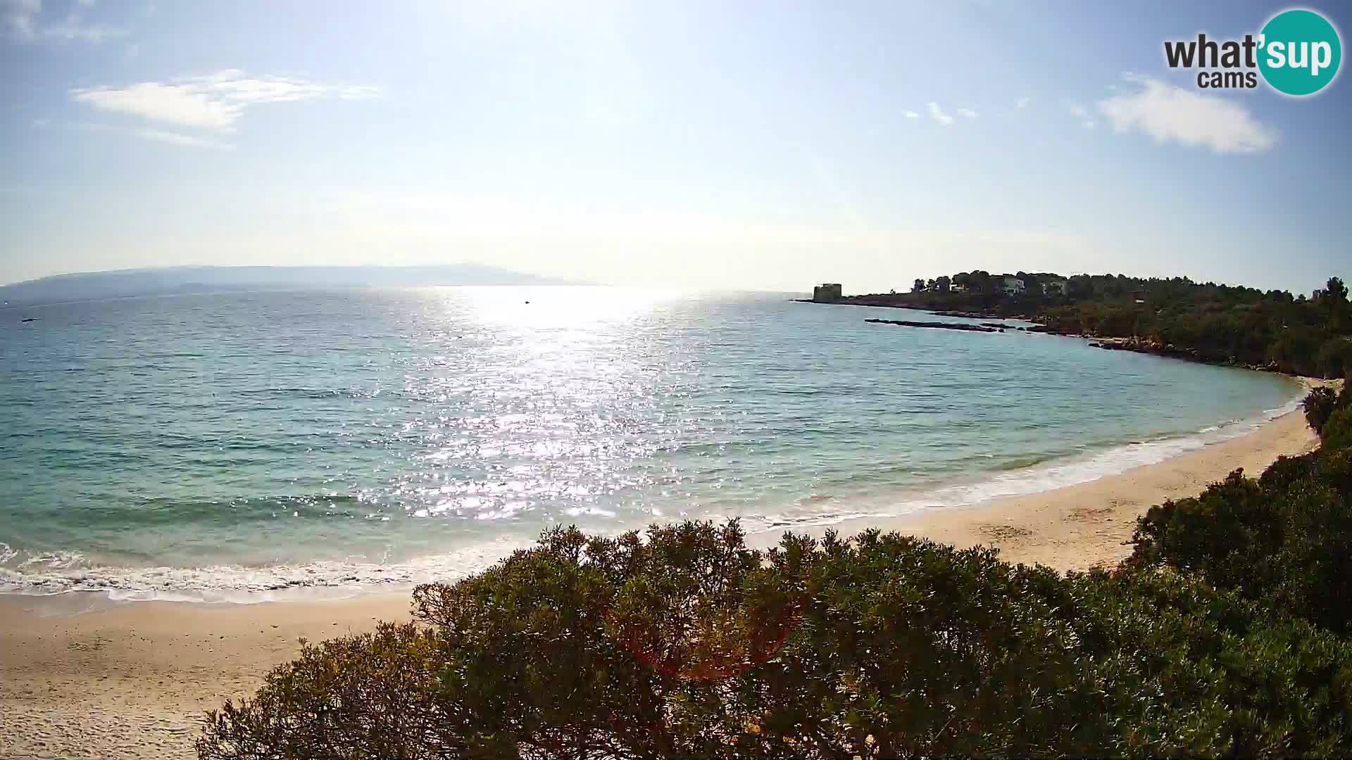 Kamera plaža Lazzaretto | Alghero | Sardinija