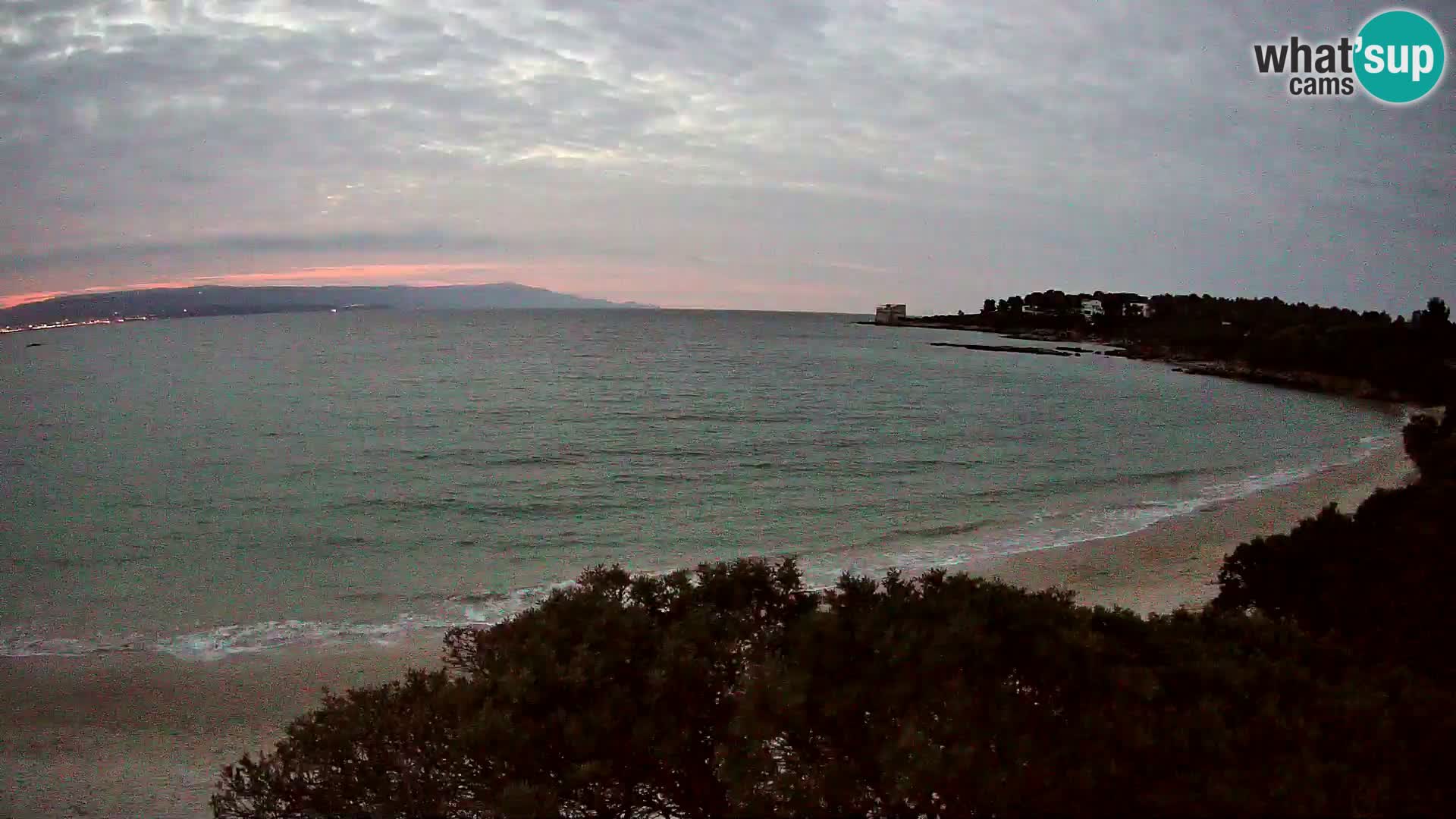 Plage Lazzaretto livecam | Alghero | Sardaigne