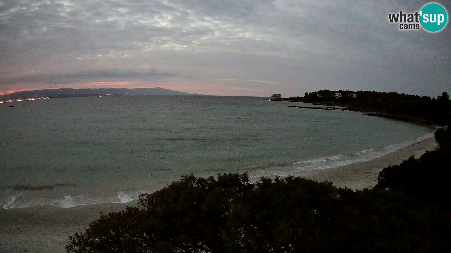 Webcam Lazzaretto Strand | Alghero | Sardinien