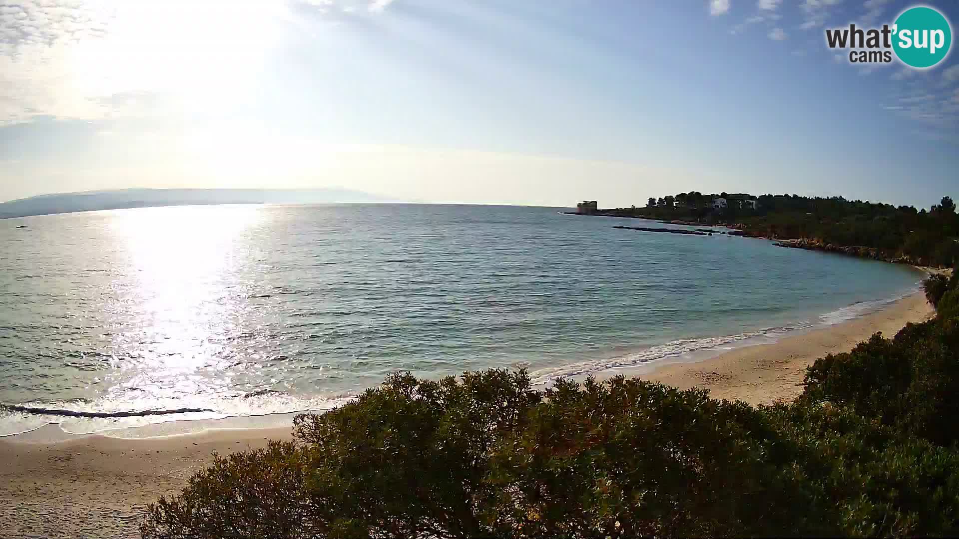 Plage Lazzaretto livecam | Alghero | Sardaigne