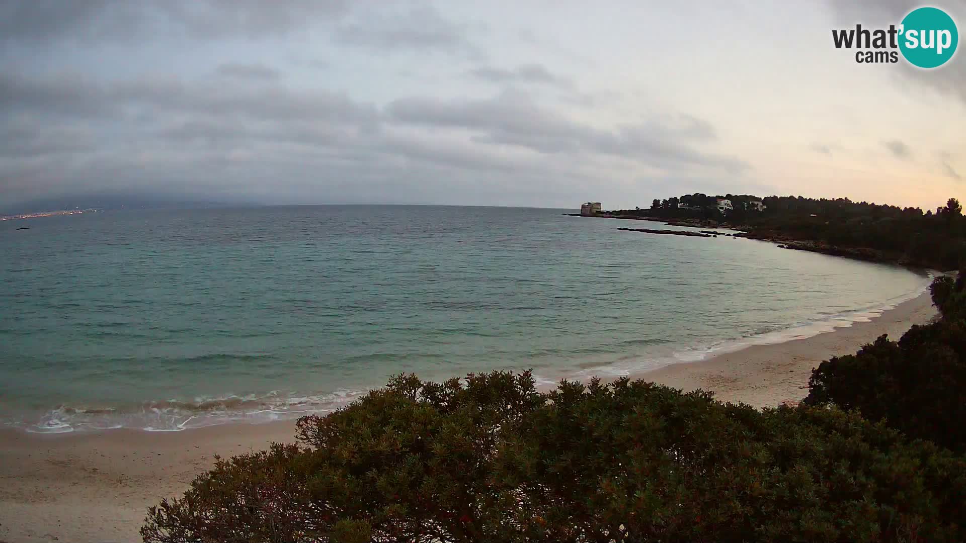 Plage Lazzaretto livecam | Alghero | Sardaigne