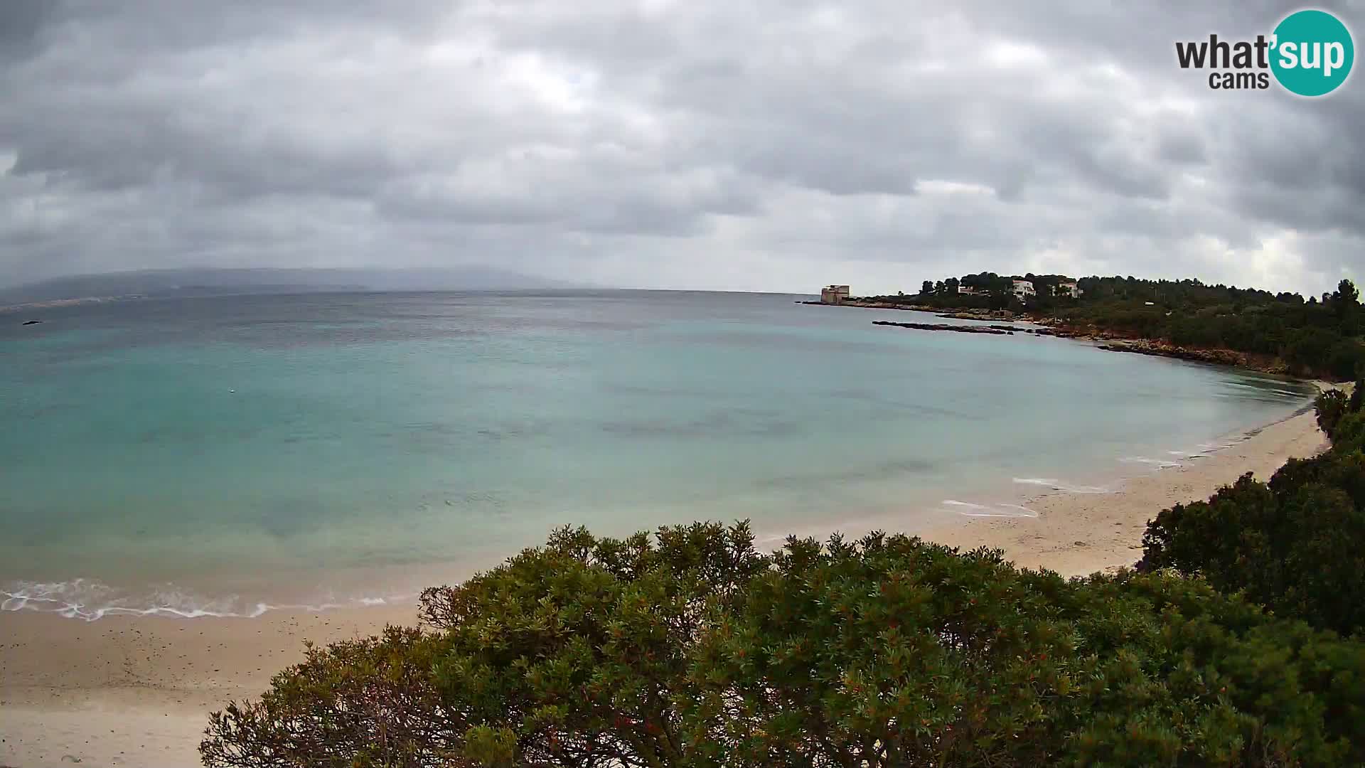 Kamera plaža Lazzaretto | Alghero | Sardinija