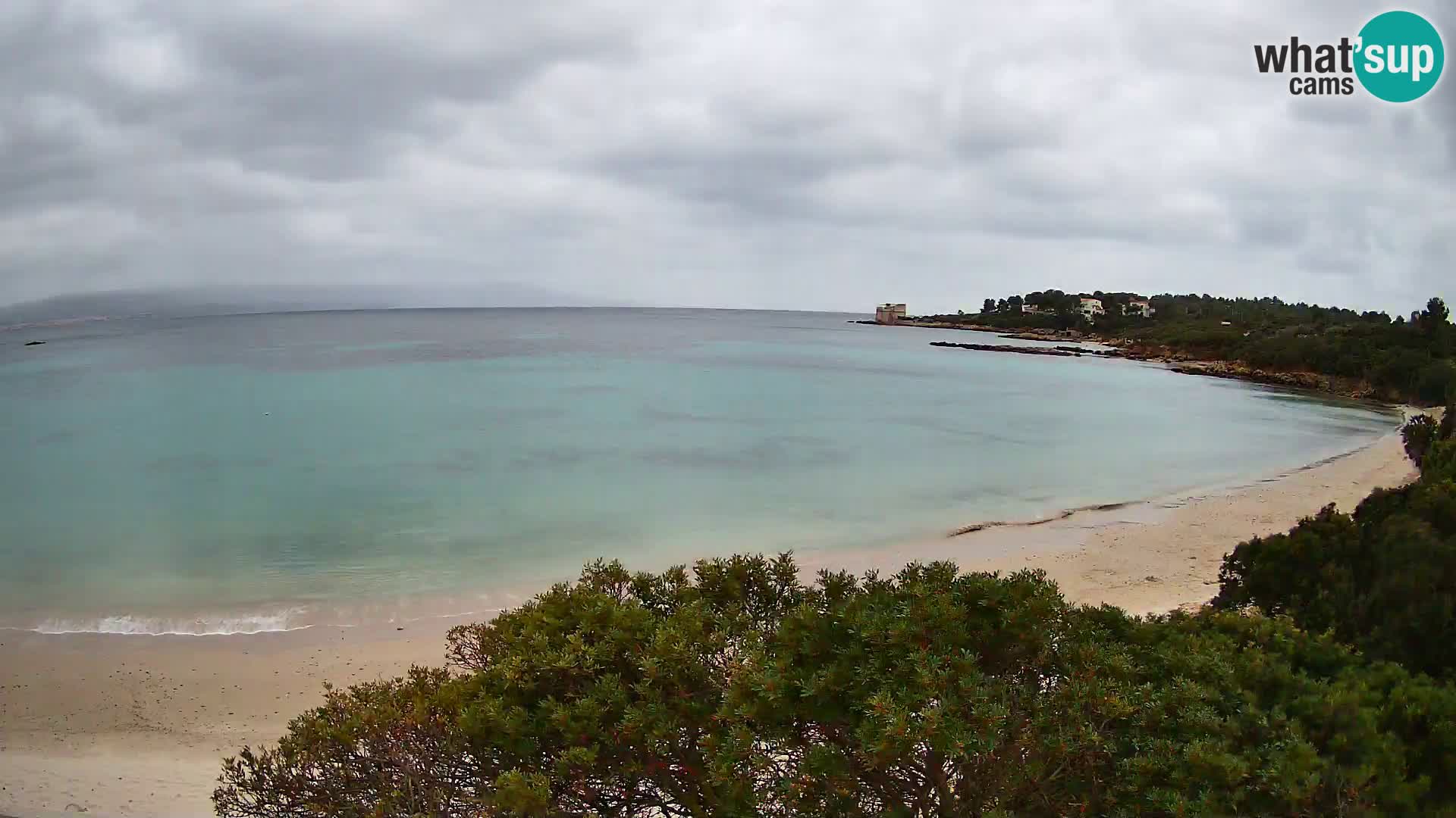 Plage Lazzaretto livecam | Alghero | Sardaigne