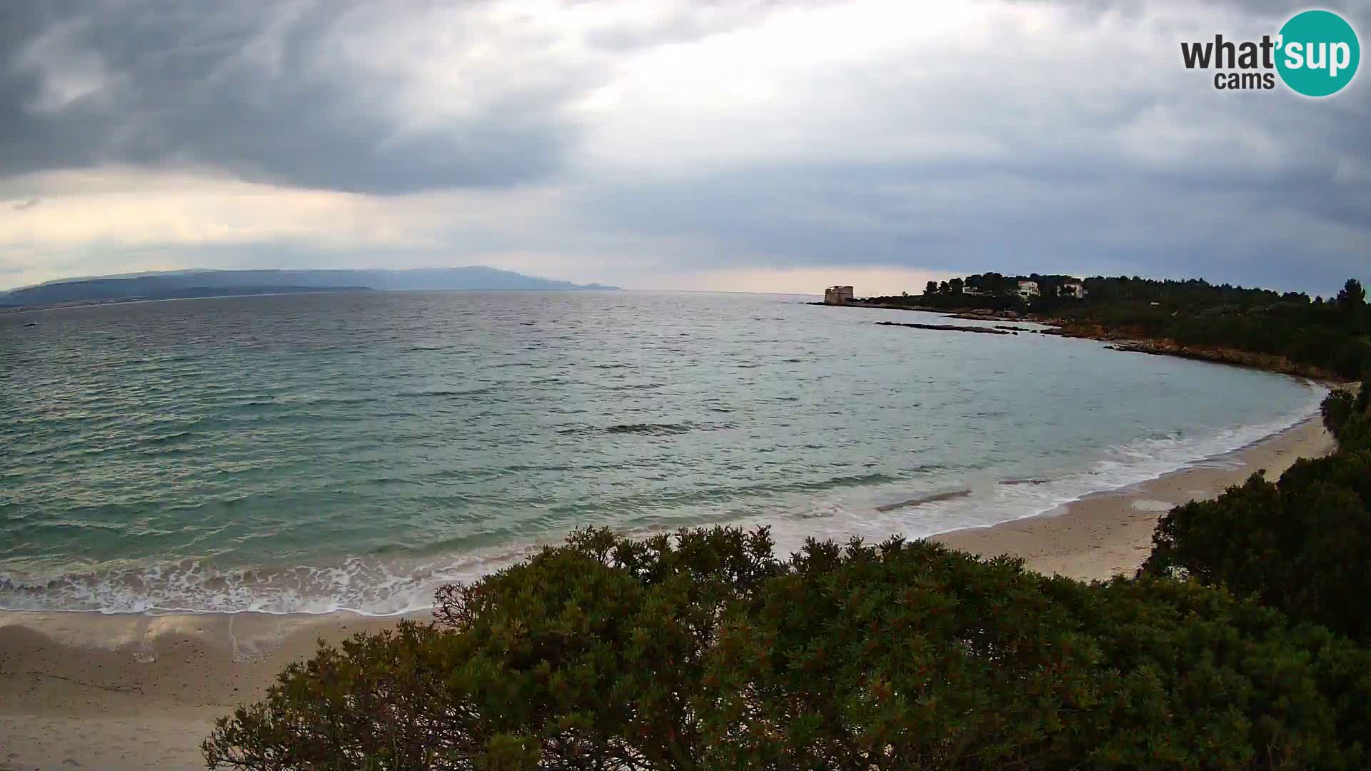 Webcam Lazzaretto Strand | Alghero | Sardinien