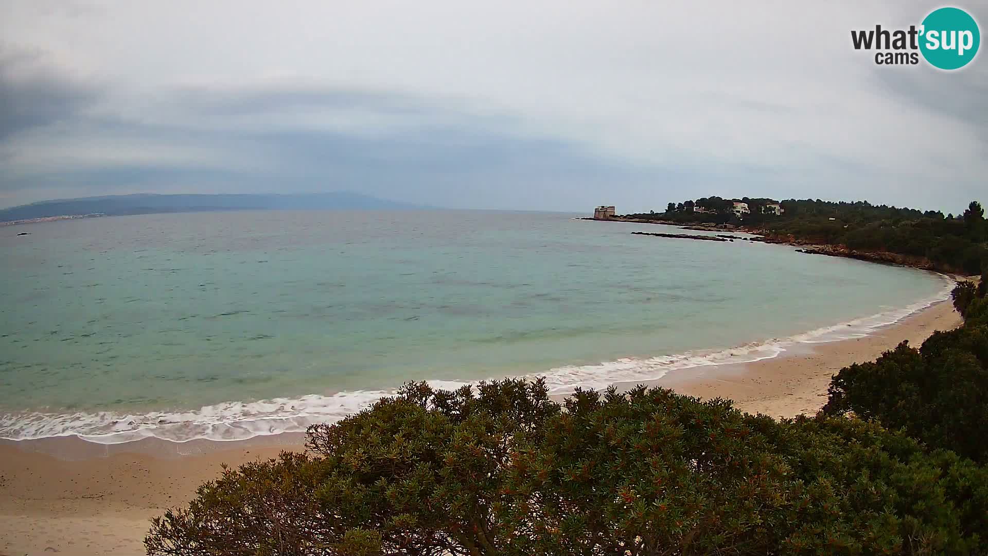 Kamera plaža Lazzaretto | Alghero | Sardinija