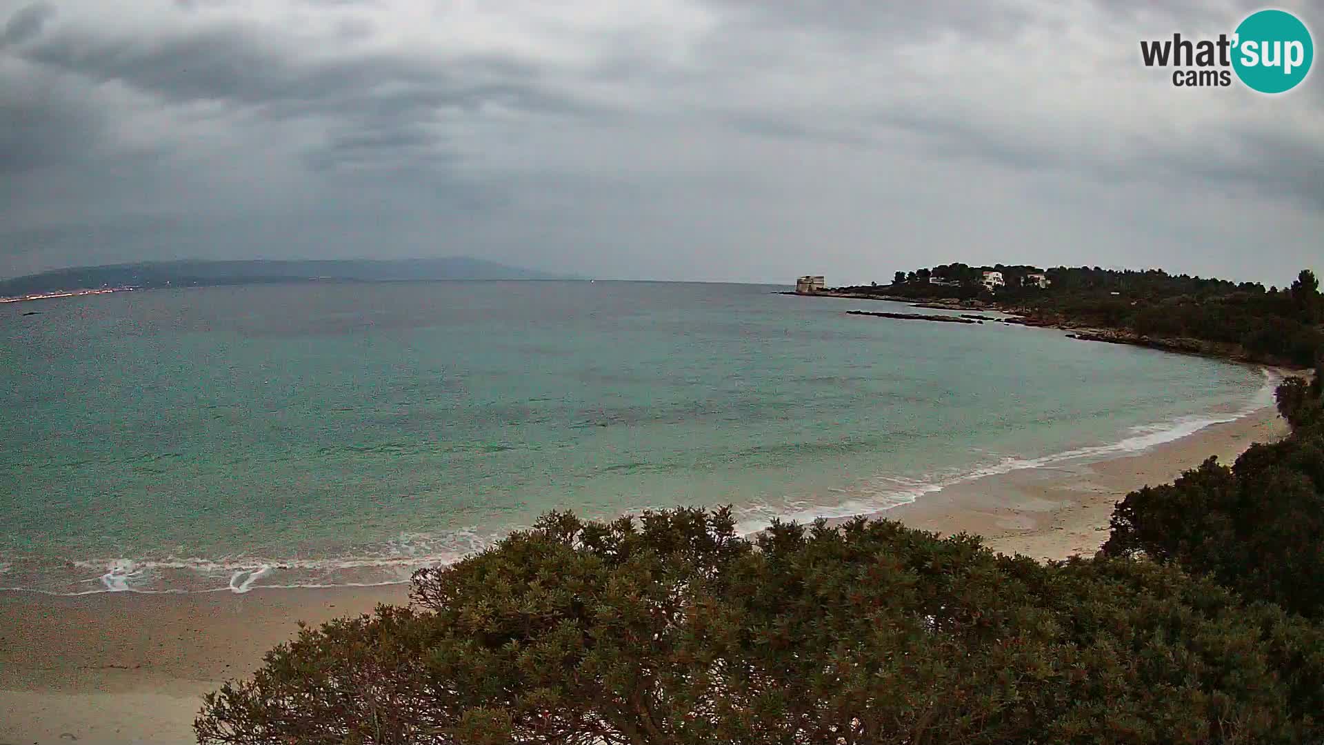 Web kamera plaža Lazzaretto | Alghero | Sardinija