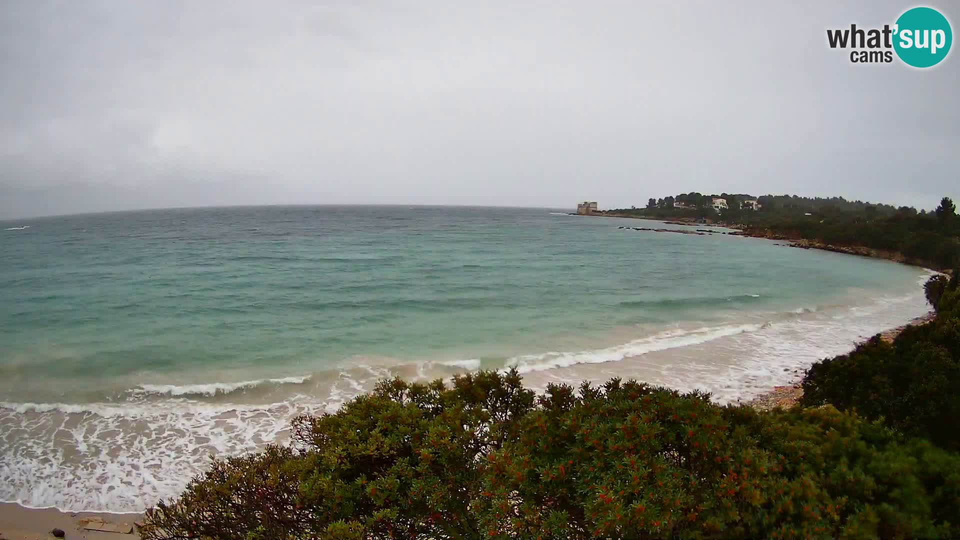 Webcam Lazzaretto beach | Alghero | Sardinia