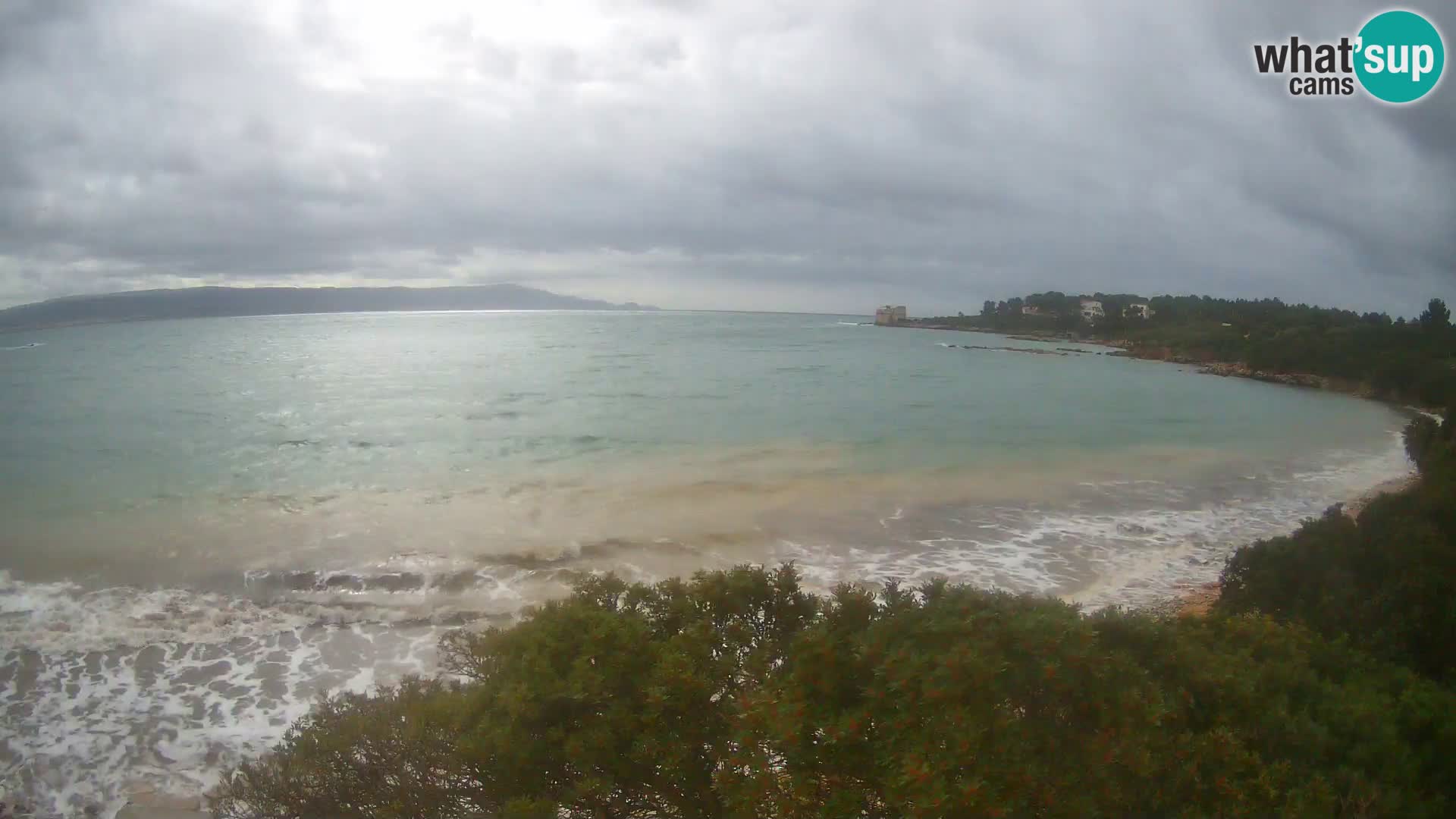 Kamera plaža Lazzaretto | Alghero | Sardinija