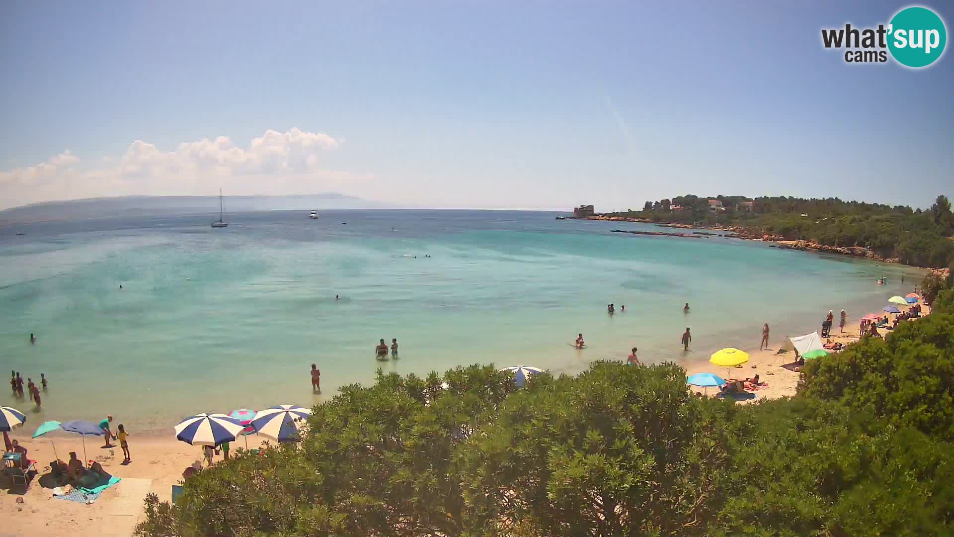 Kamera plaža Lazzaretto | Alghero | Sardinija