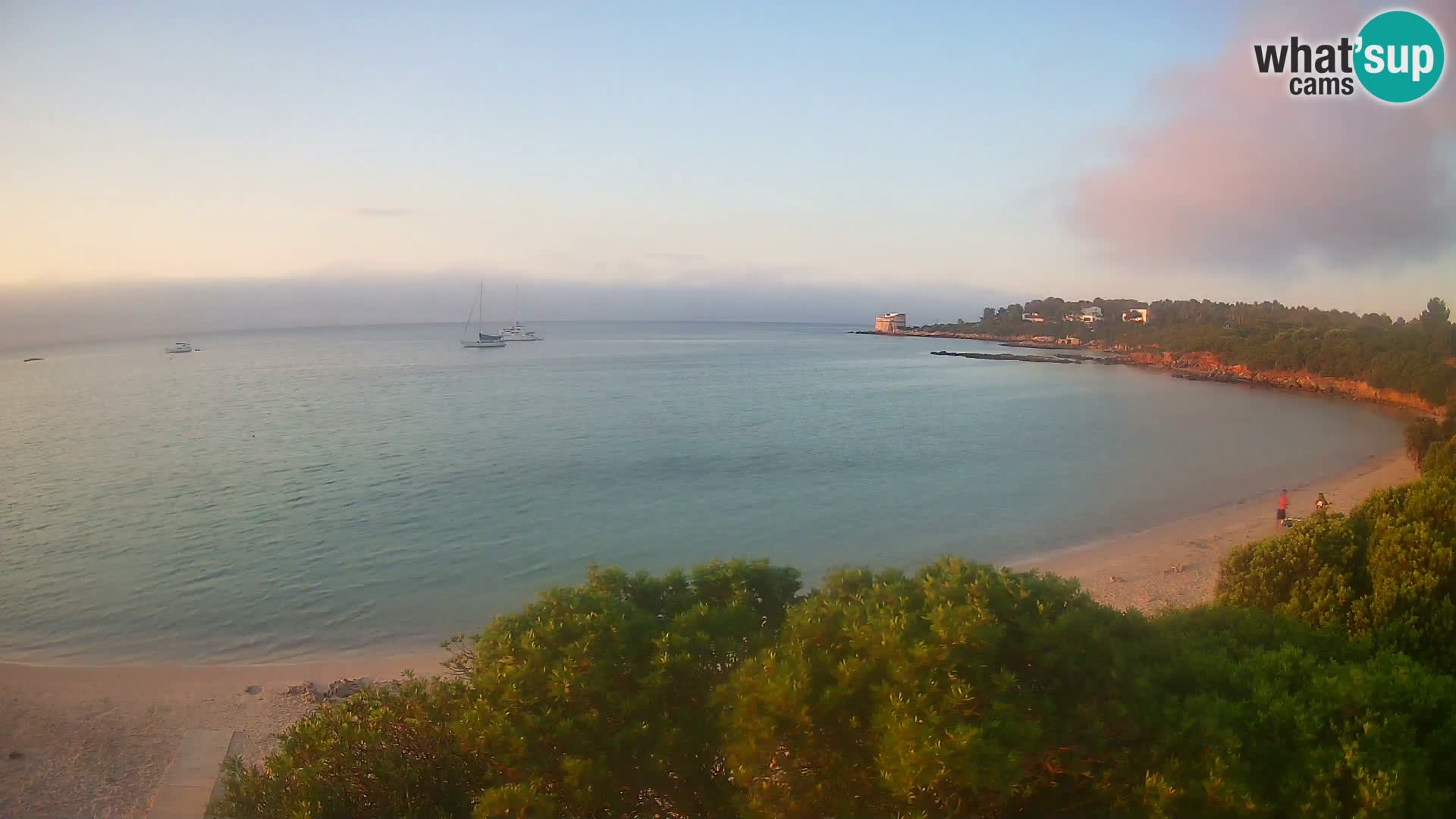 Webcam Lazzaretto beach | Alghero | Sardinia