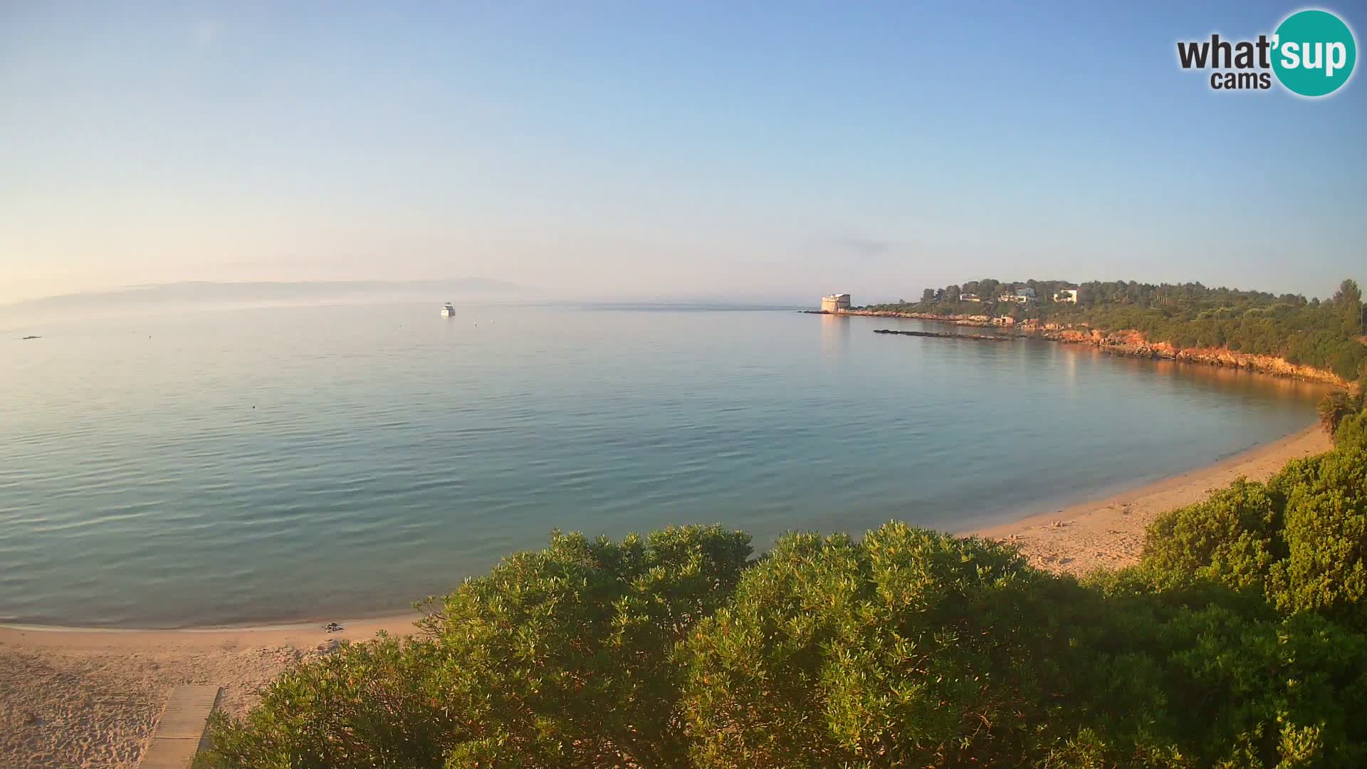 Webcam spiaggia Lazzaretto | Alghero | Sardegna