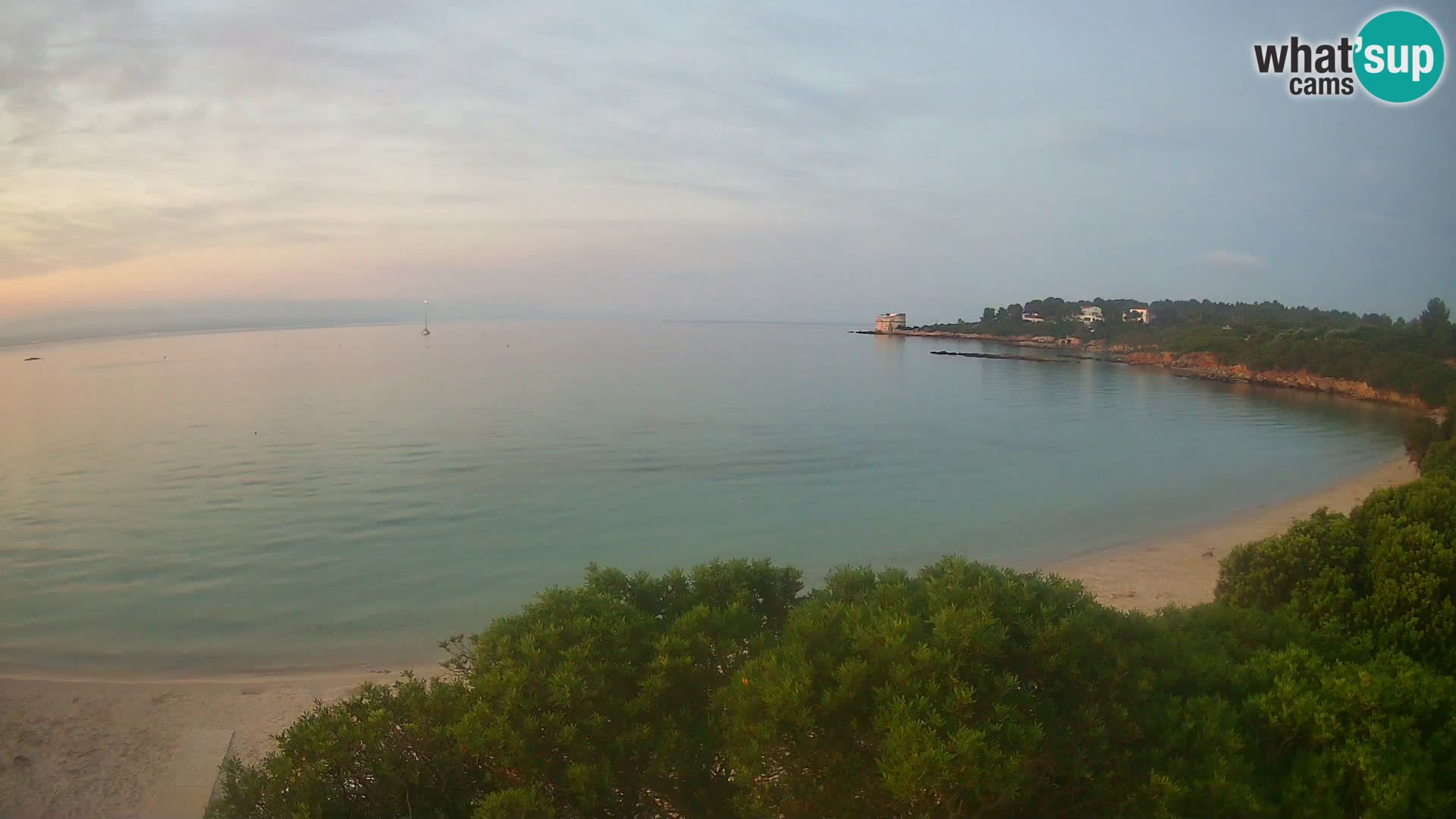Webcam Lazzaretto beach | Alghero | Sardinia