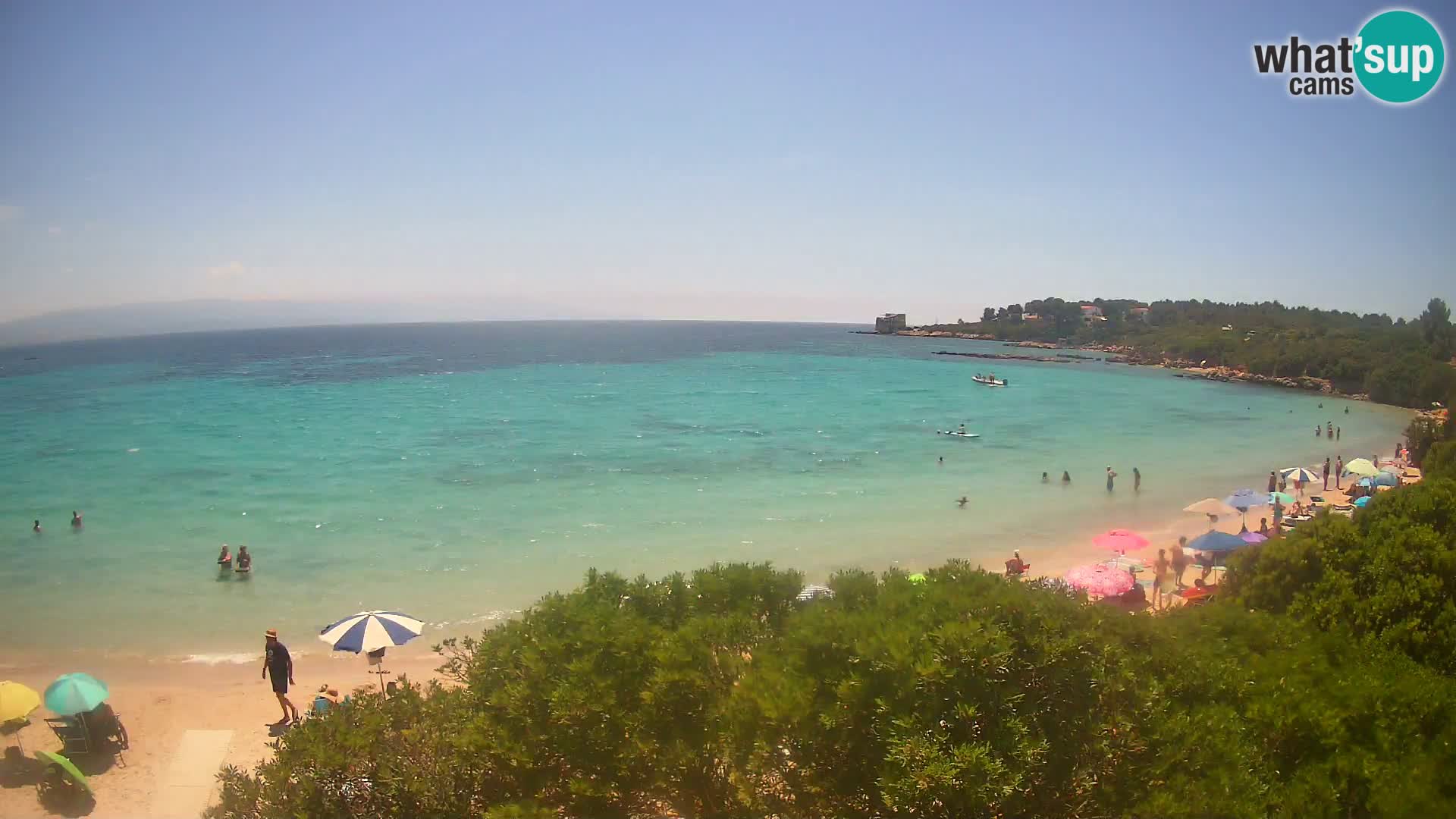 Webcam Lazzaretto beach | Alghero | Sardinia