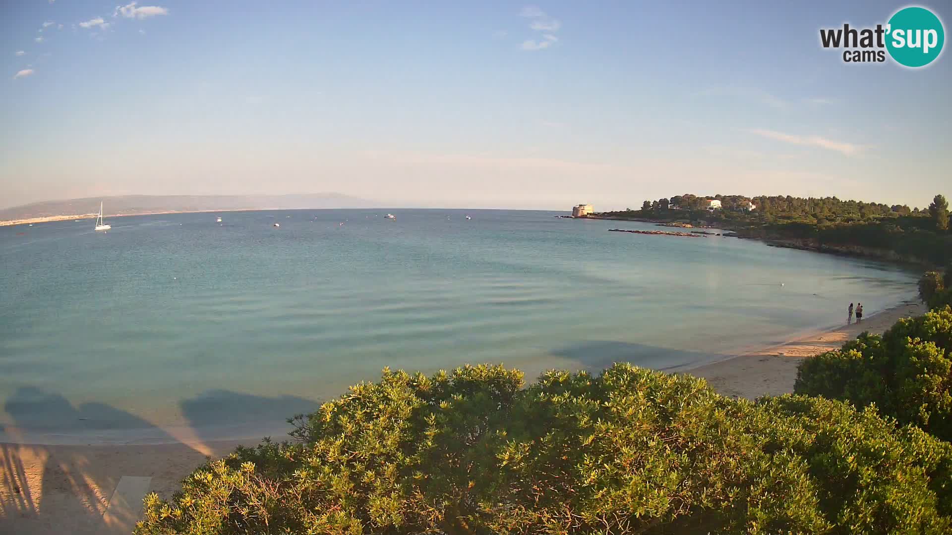 Webcam Lazzaretto Strand | Alghero | Sardinien