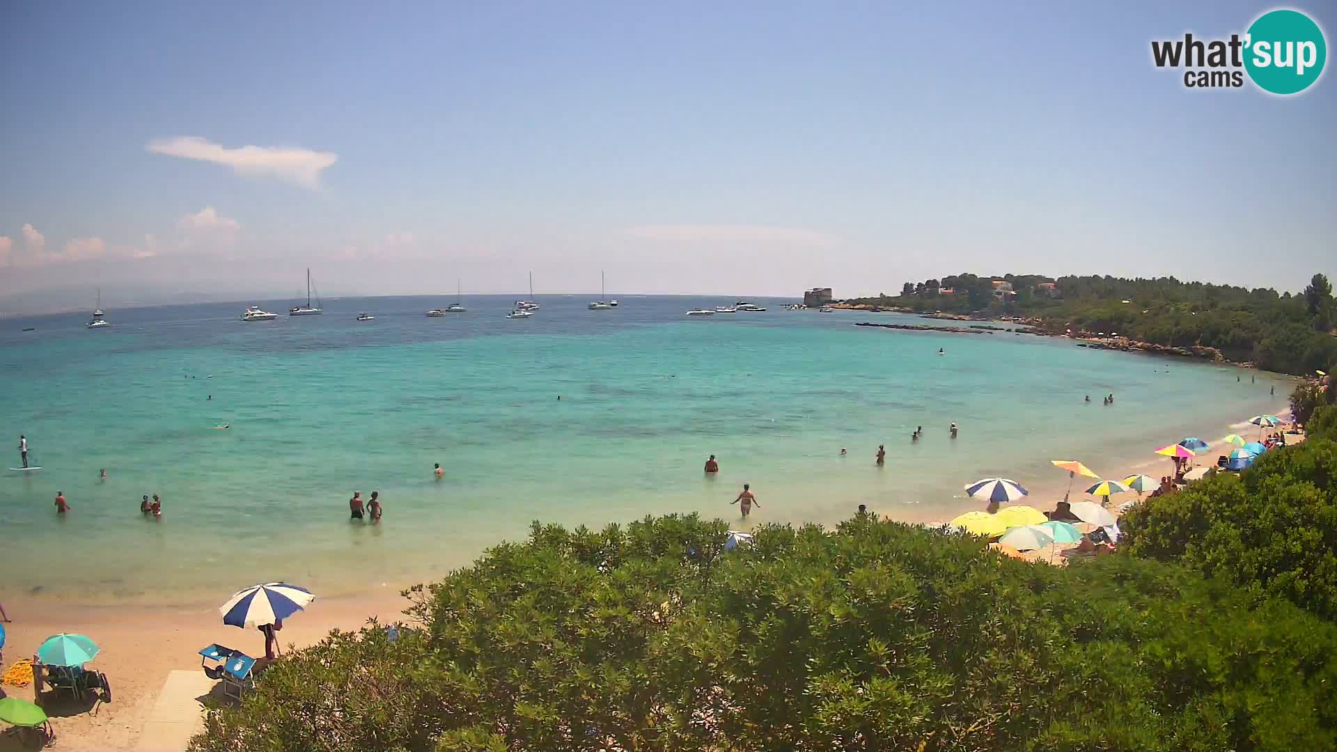 Webcam Lazzaretto beach | Alghero | Sardinia