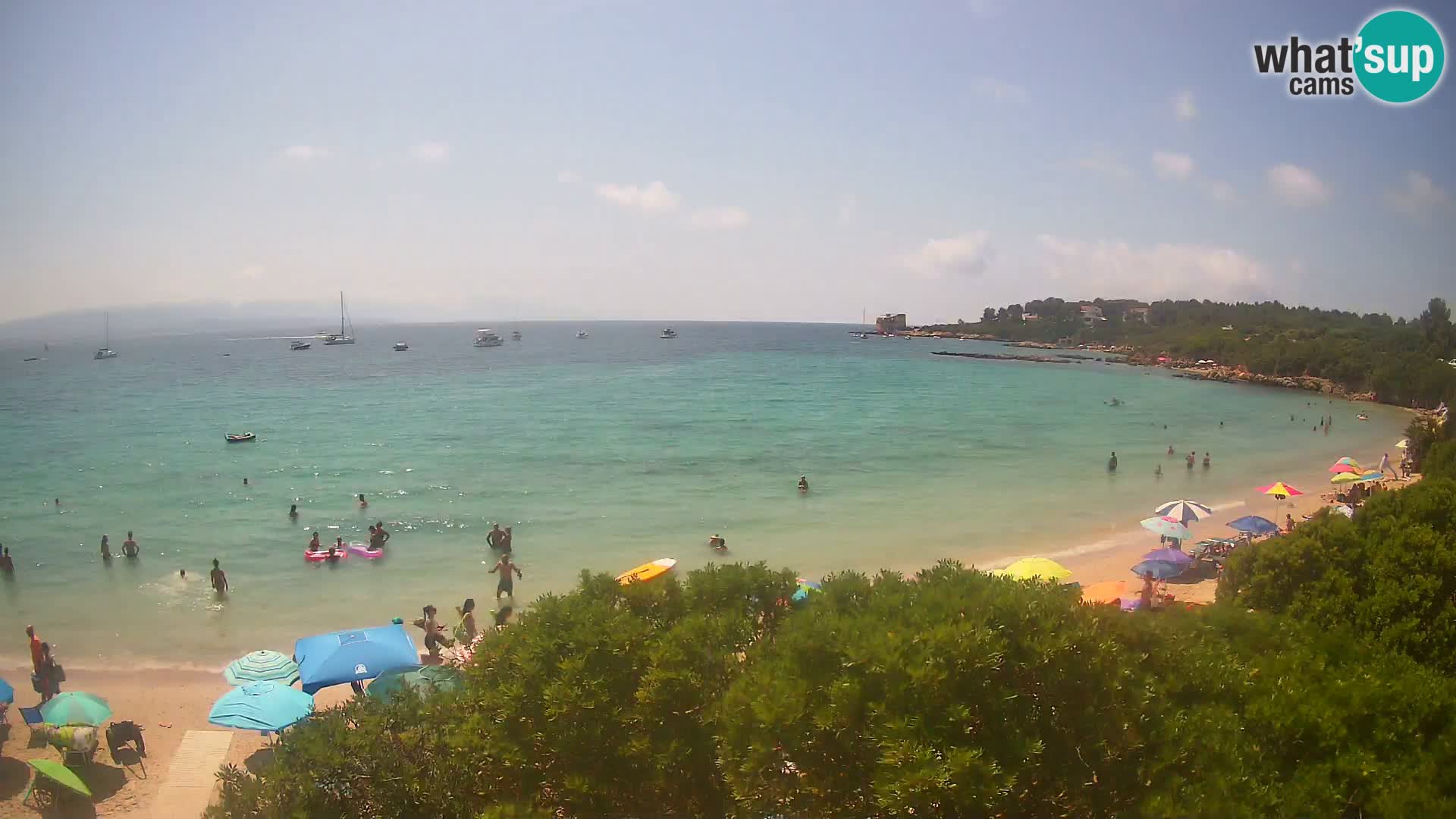 Webcam spiaggia Lazzaretto | Alghero | Sardegna