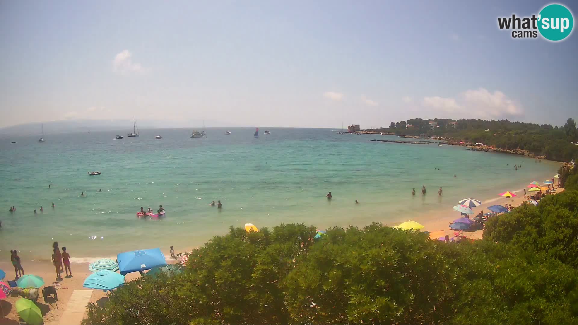 Webcam Lazzaretto Strand | Alghero | Sardinien