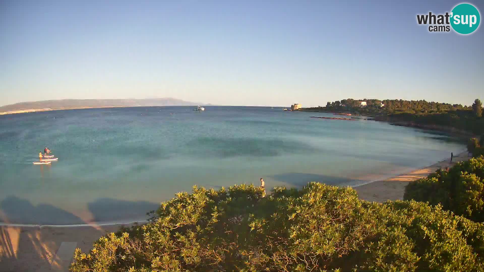 Webcam Lazzaretto beach | Alghero | Sardinia