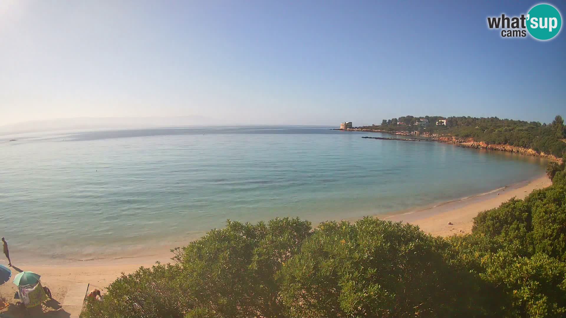 Webcam spiaggia Lazzaretto | Alghero | Sardegna