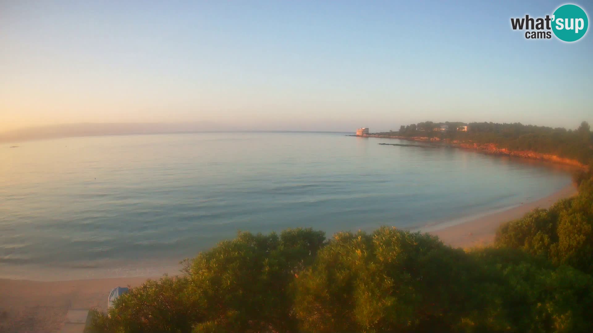 Webcam Lazzaretto Strand | Alghero | Sardinien