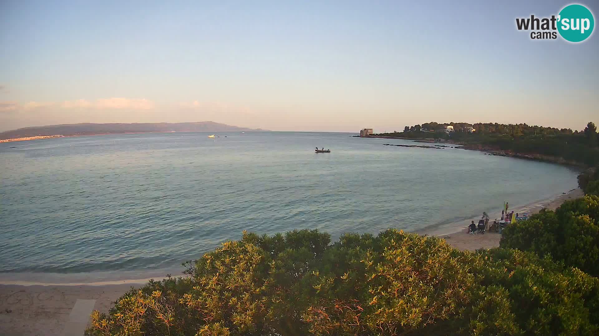 Webcam Lazzaretto beach | Alghero | Sardinia