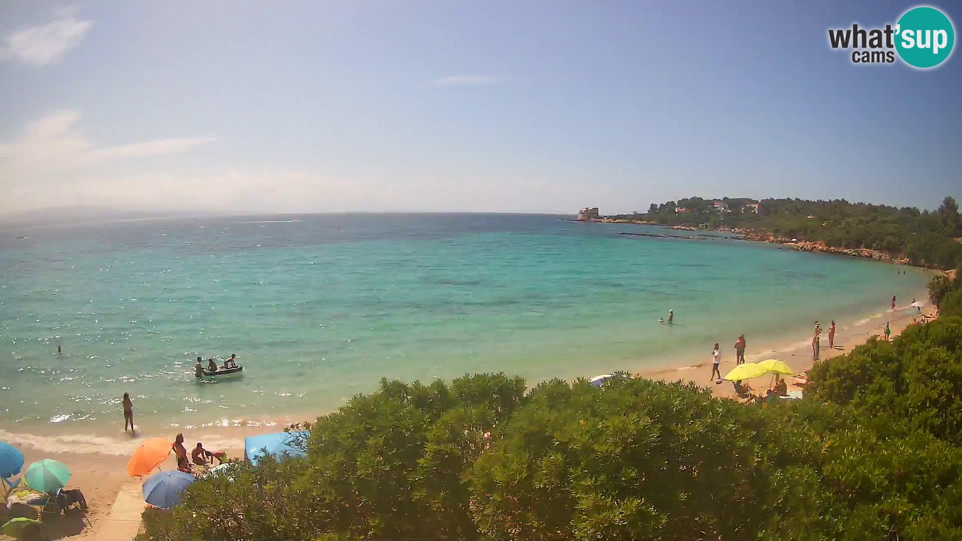 Webcam spiaggia Lazzaretto | Alghero | Sardegna