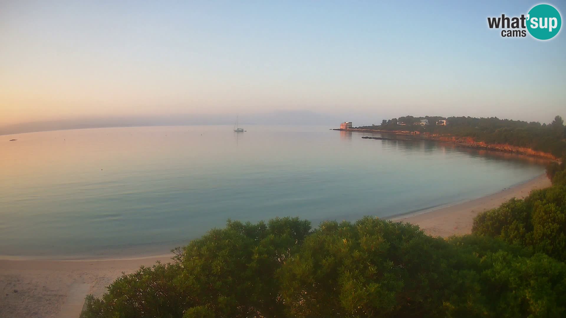 Webcam Lazzaretto beach | Alghero | Sardinia