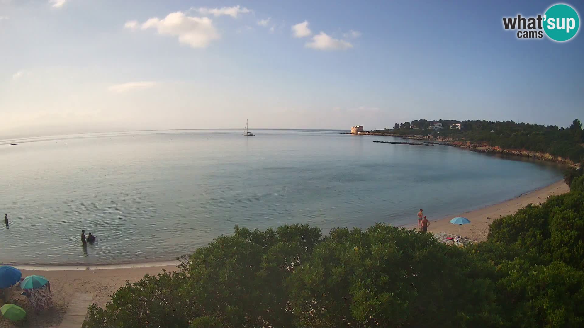 Webcam spiaggia Lazzaretto | Alghero | Sardegna