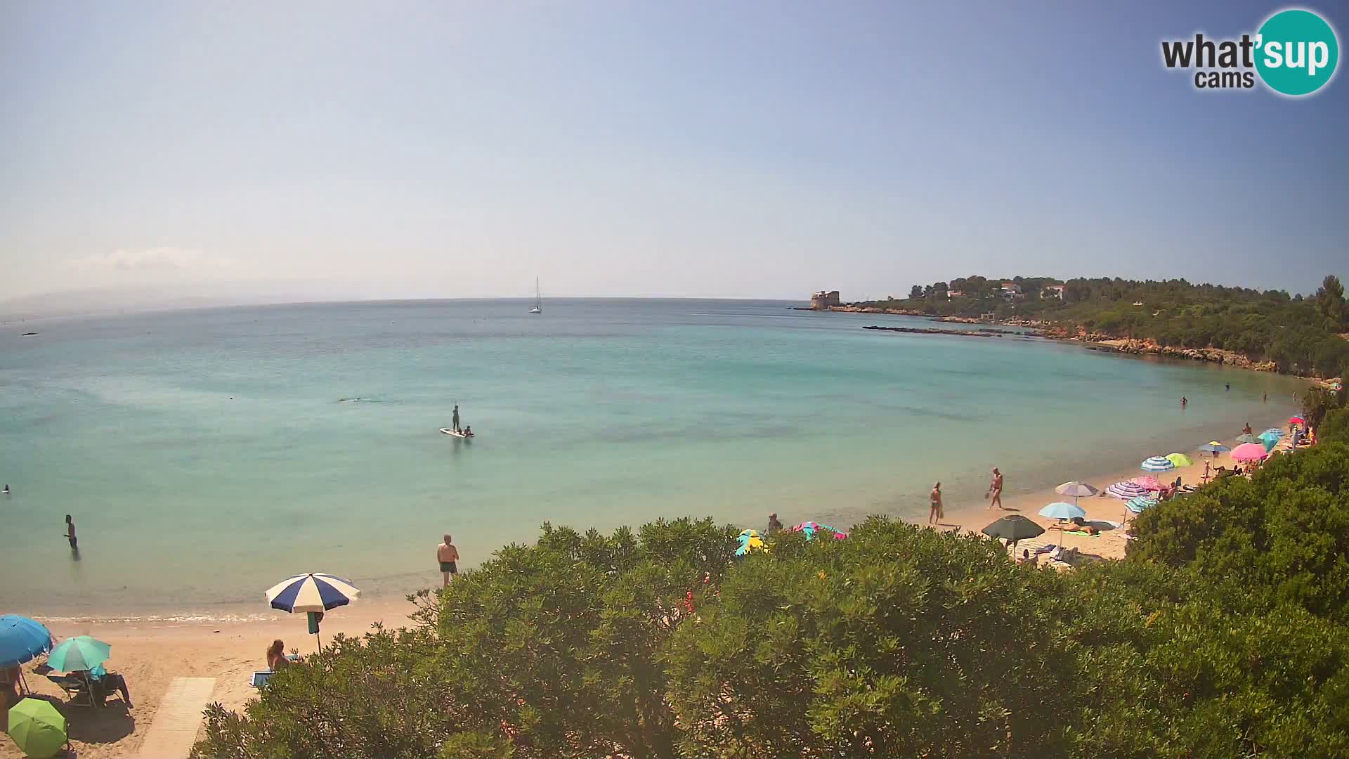 Webcam spiaggia Lazzaretto | Alghero | Sardegna
