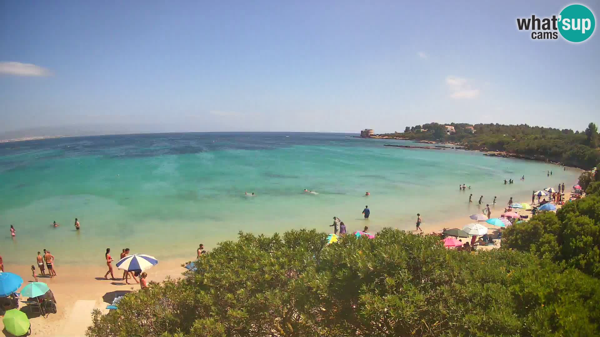 Webcam spiaggia Lazzaretto | Alghero | Sardegna