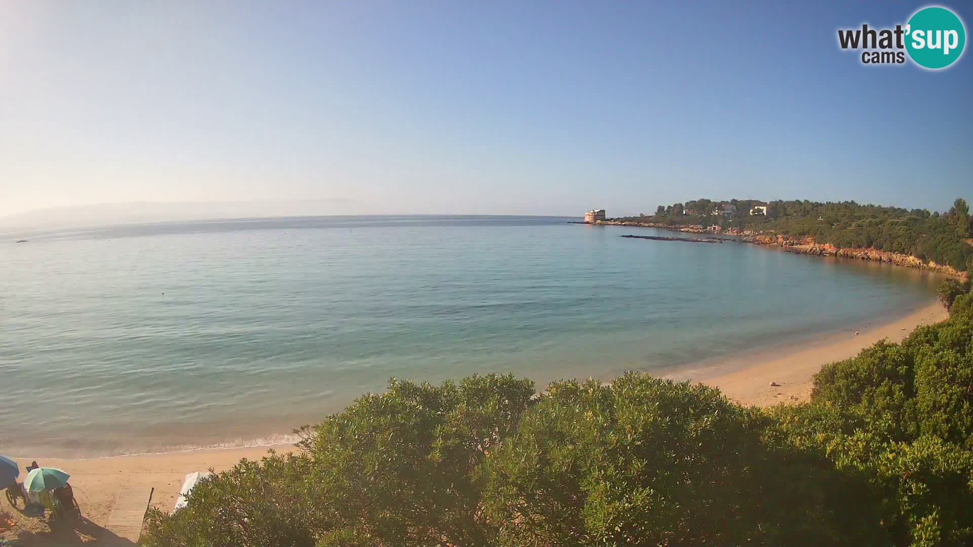 Webcam spiaggia Lazzaretto | Alghero | Sardegna